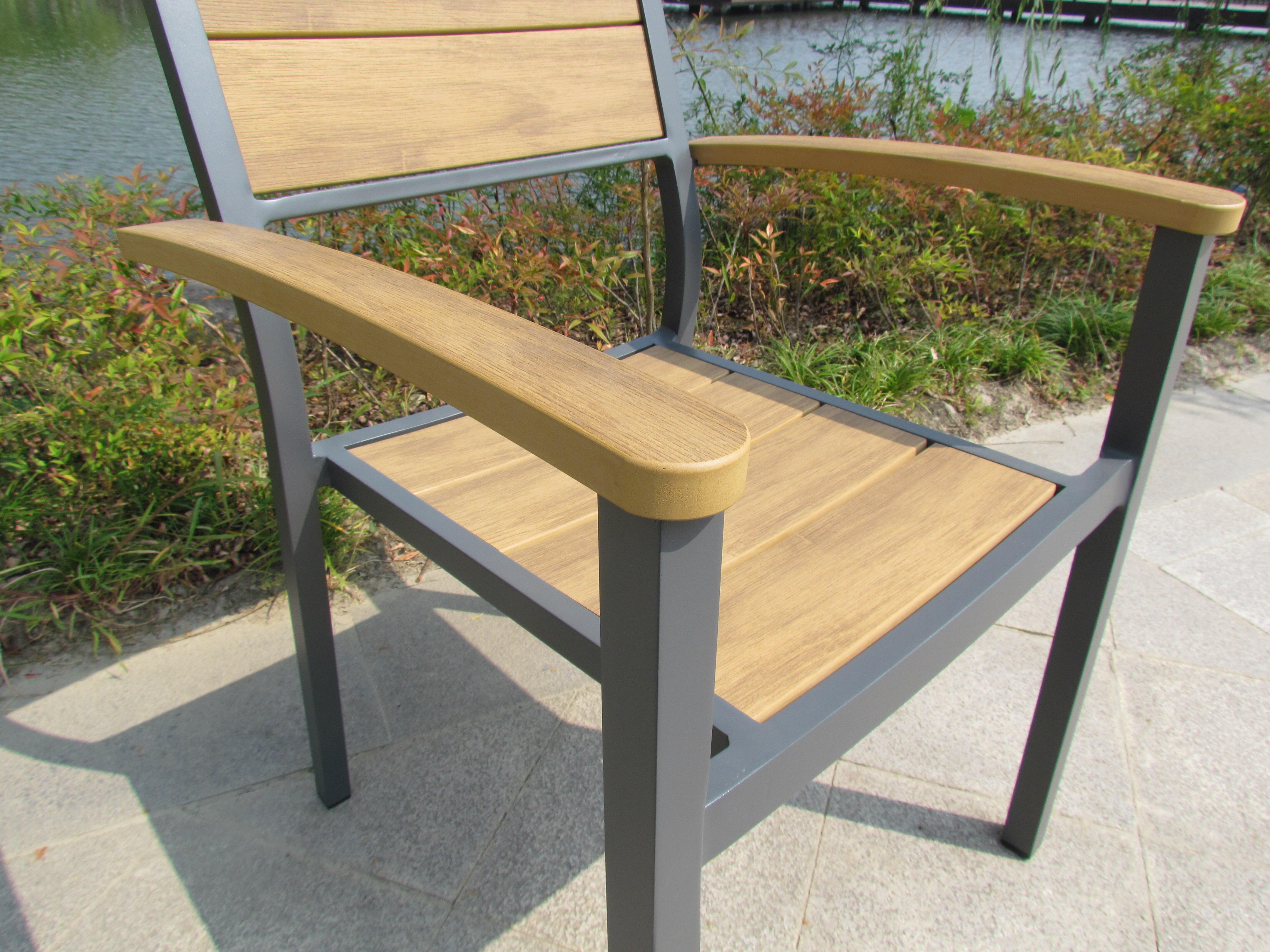 Fauteuil de jardin Gerona en aluminium - 5