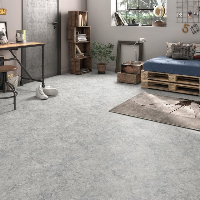 Rouleau vinyle imitation matériau 1er prix IVC rouleau l.4m