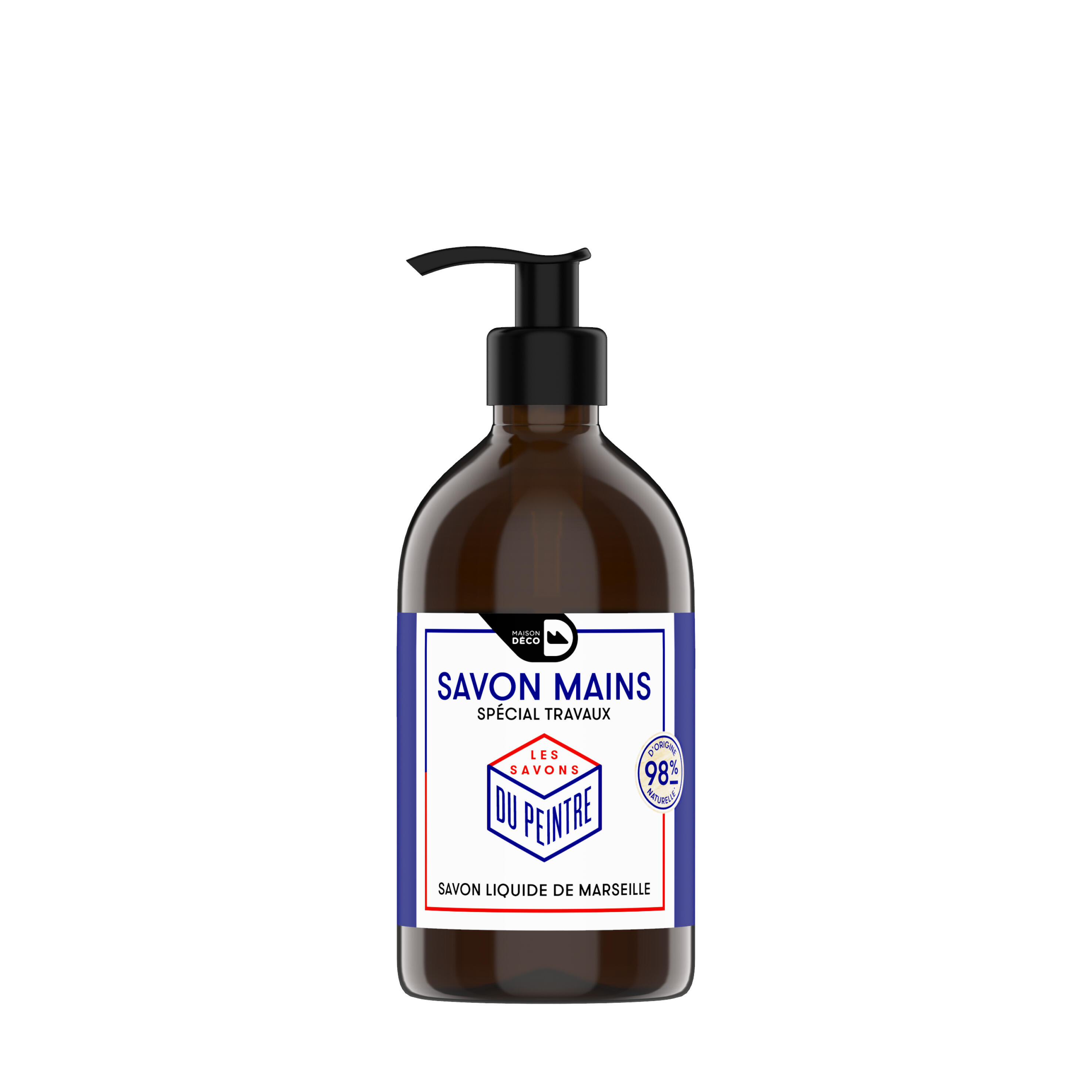 Savon mains liquide de Marseille en flacon, 500 ml MAISON DECO Leroy — free download