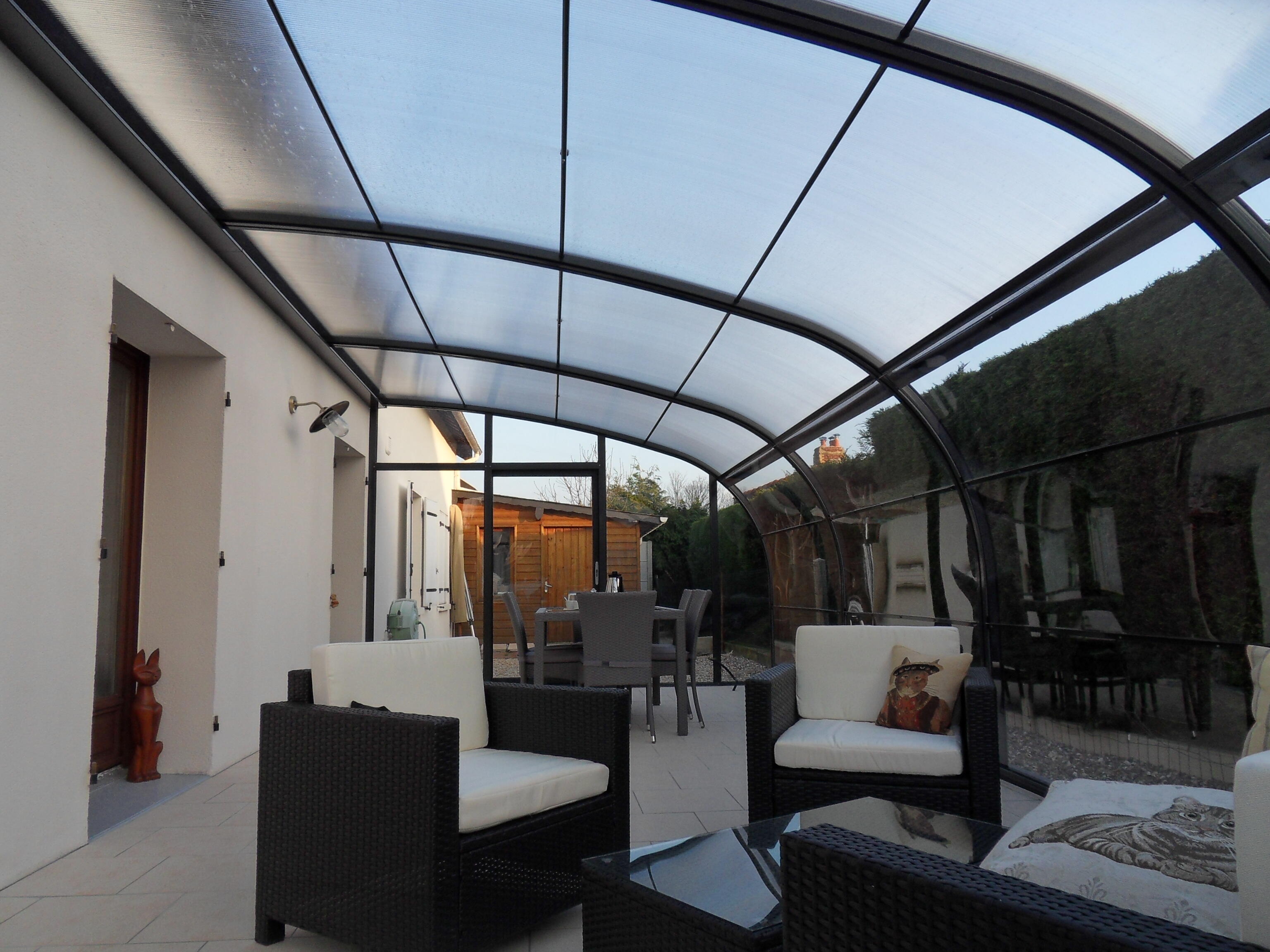 Plaque de couverture , transparent, l.100 x L.300 cm, Ep.16 mm - 6