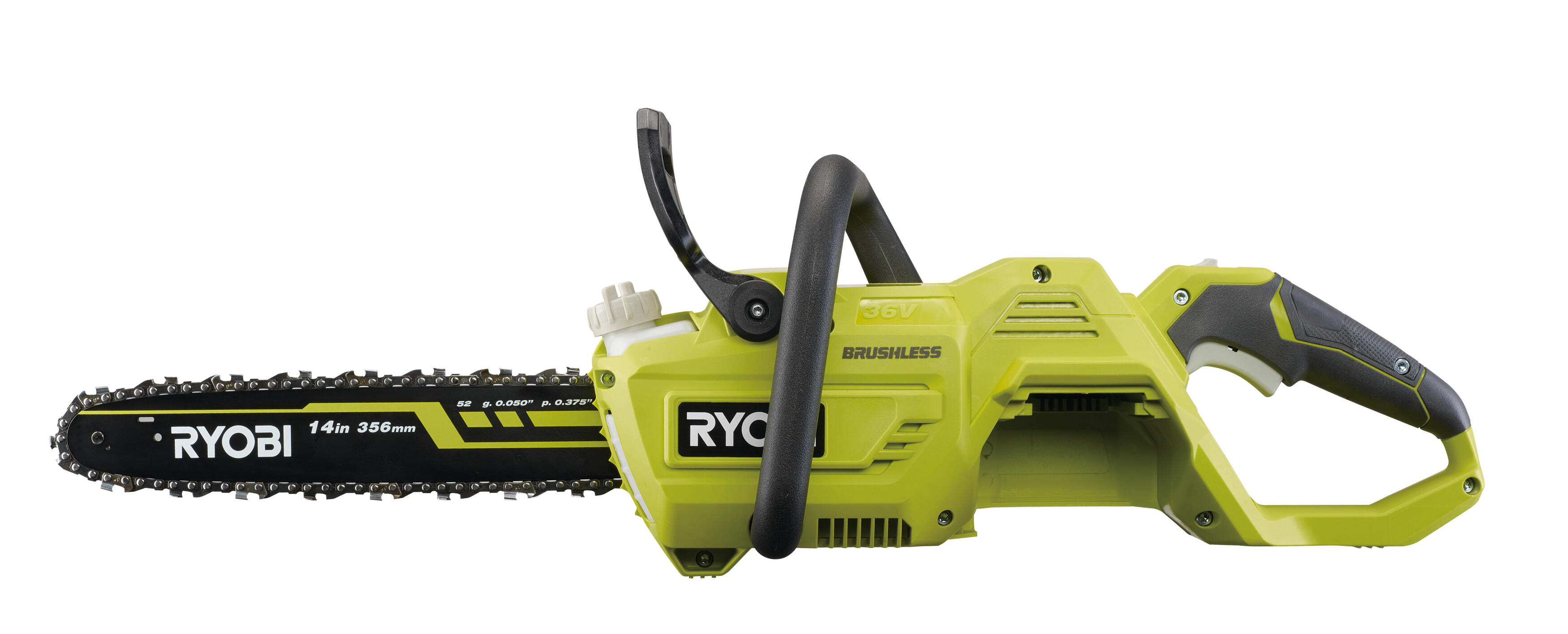 Tronçonneuse sur batterie RYOBI Brushless, 35 cm, 36 V sans batterie - 8