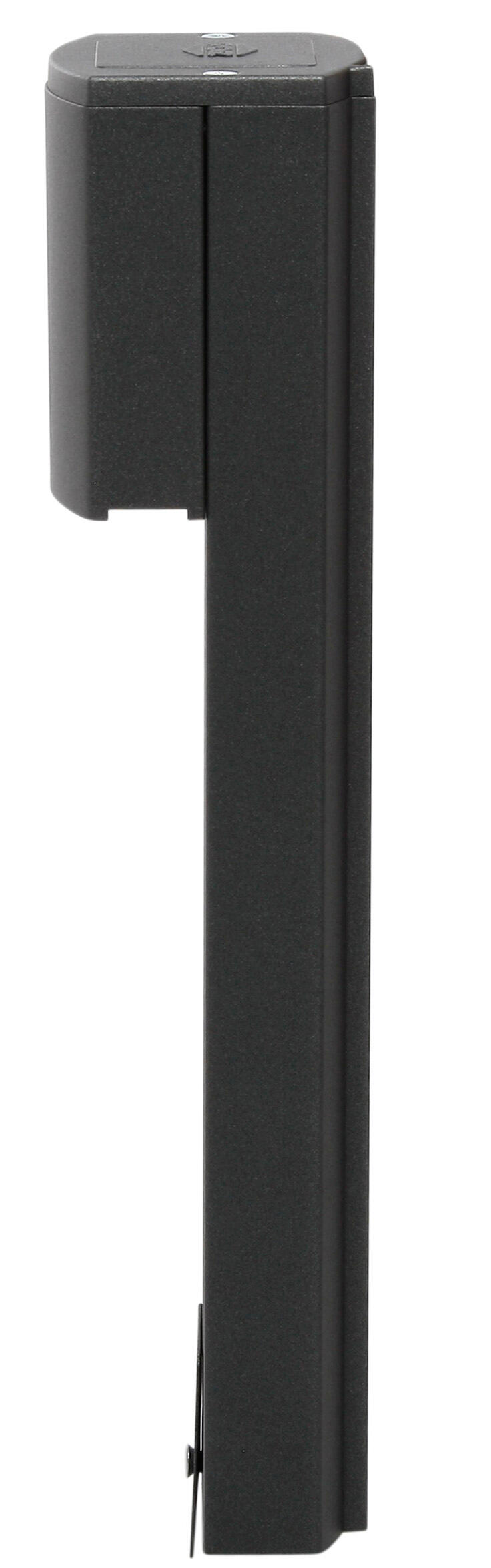 Equerre murale, pour boîte aux lettres H.41 x l.10 x P.9 cm RENZ, gris - 2