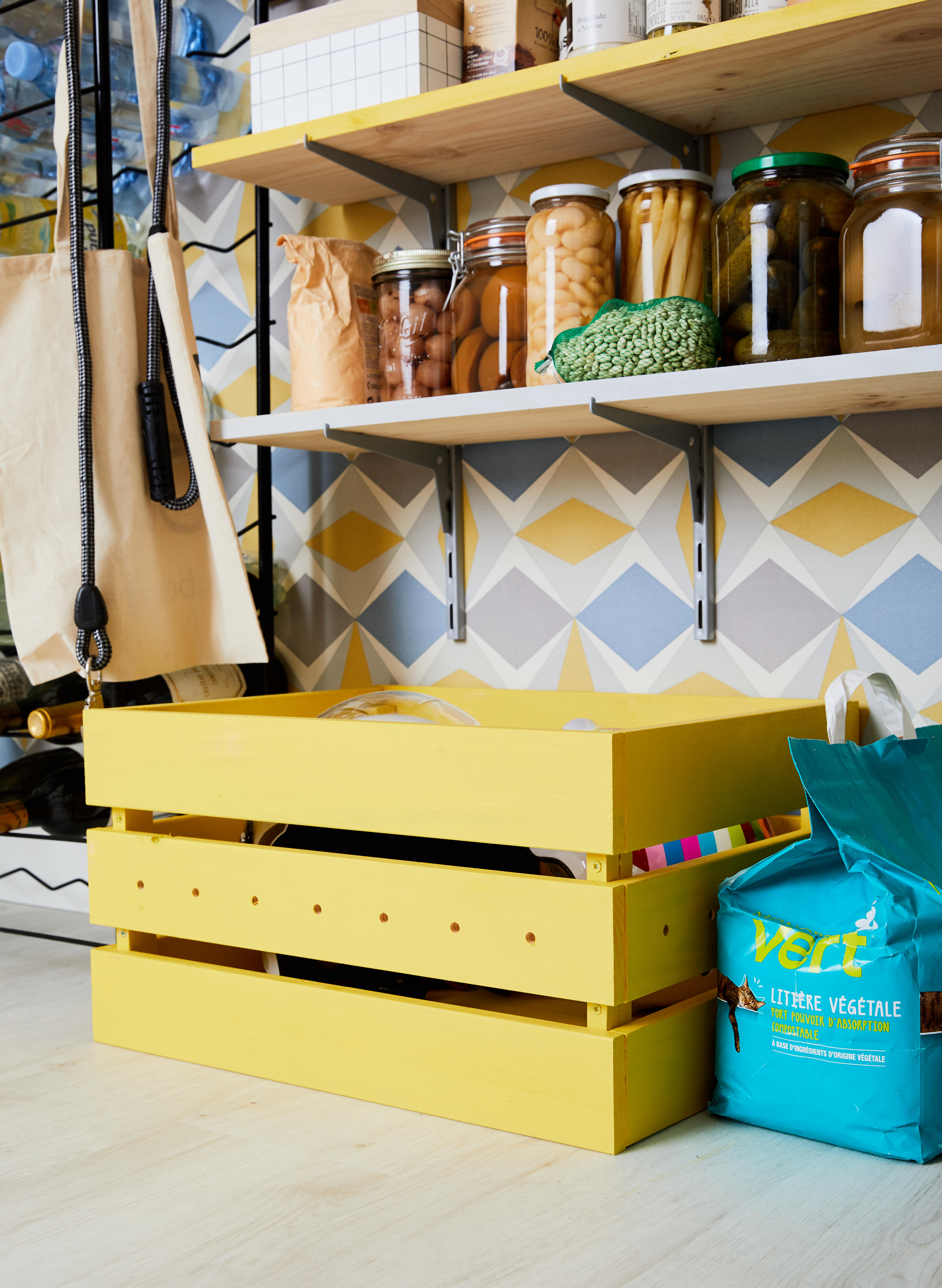 Console simple acier époxy, P.40 cm entraxe 50 mm - 8