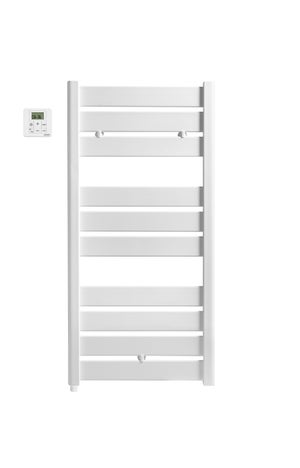 Sèche-serviettes électrique ACOVA 500W, H109.4 x l50 cm Madras blanc