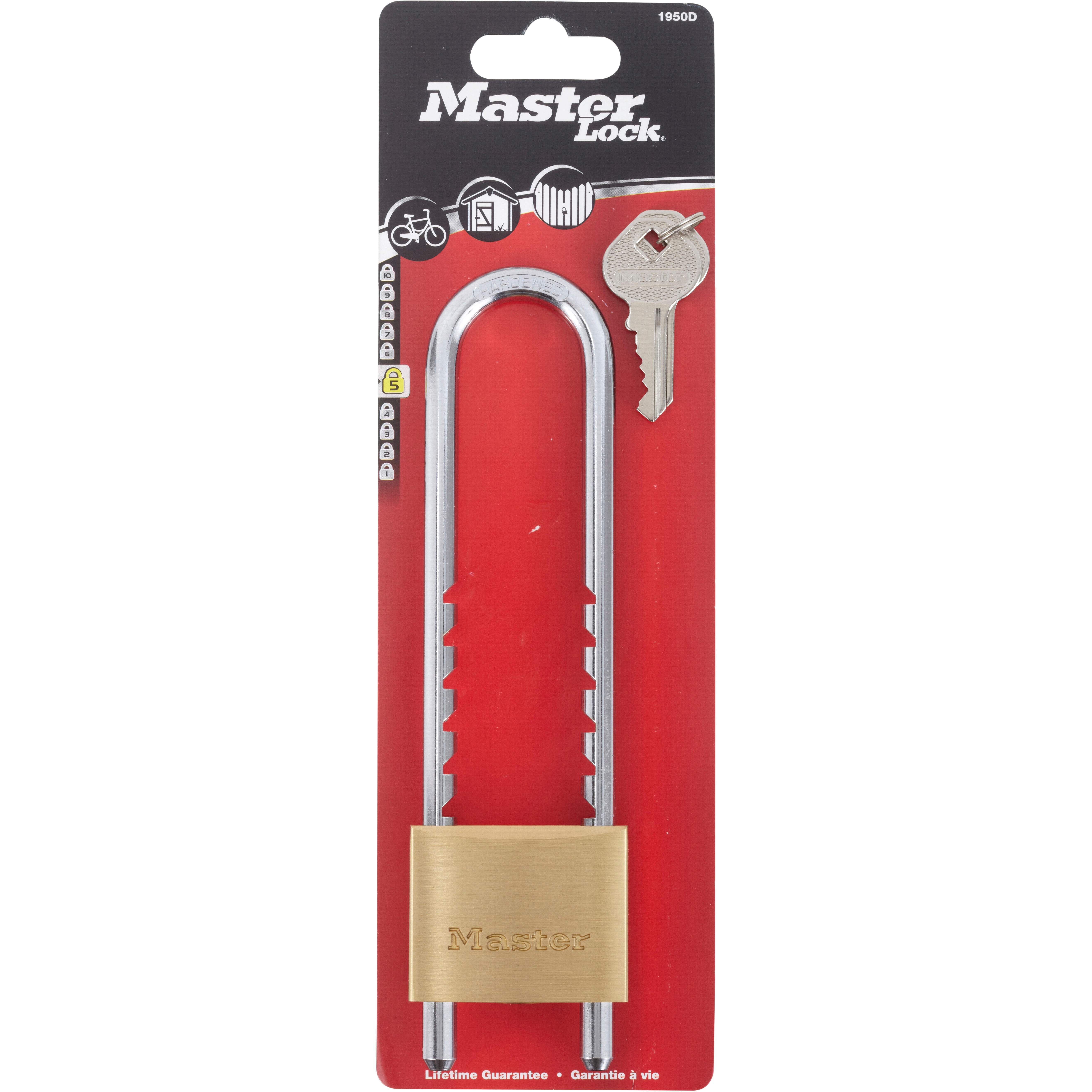 Cadenas à clé MASTER LOCK laiton, l.50 mm 150EURT - 6