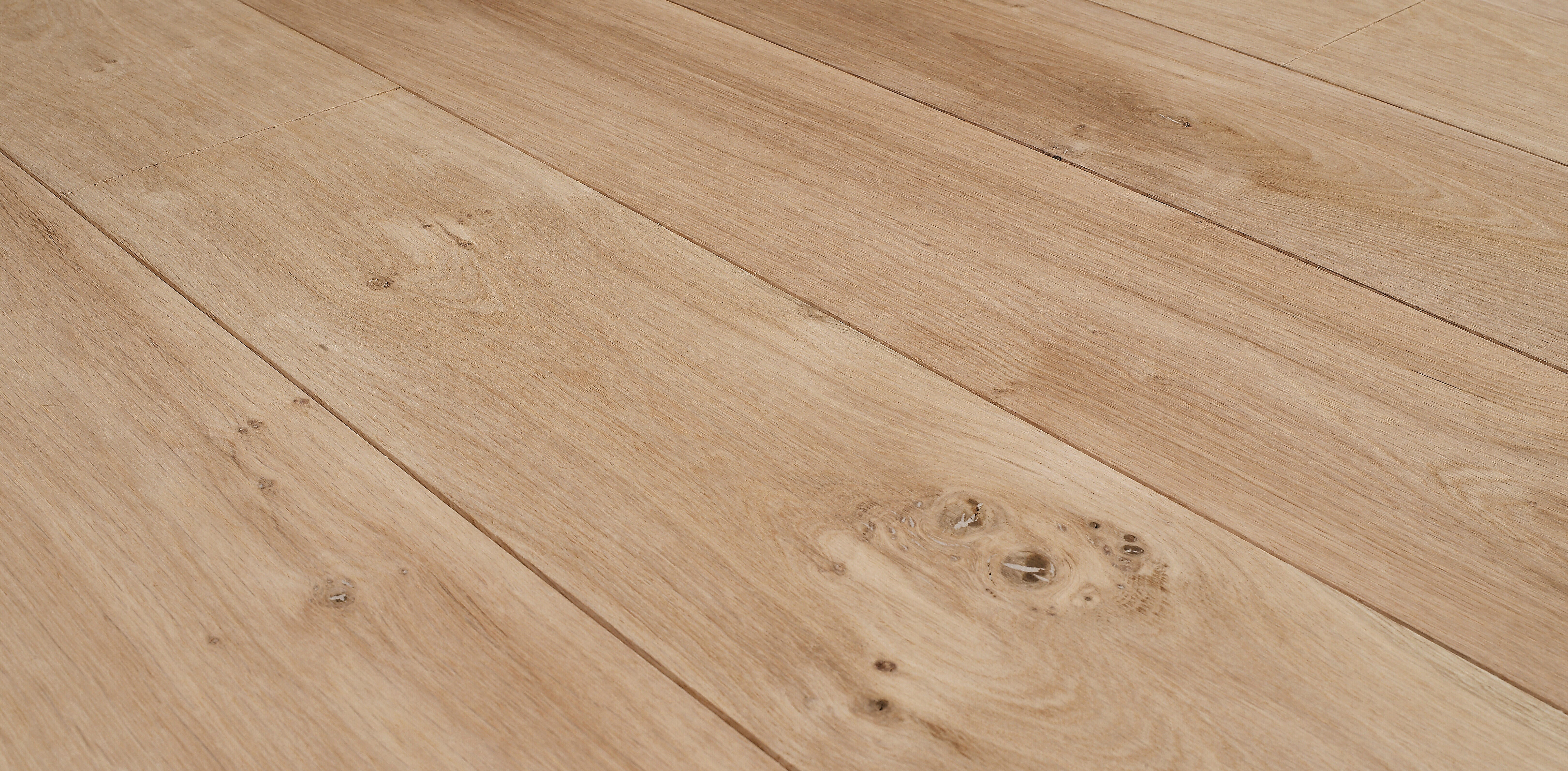Plancher chêne massif noueux L.200 x l.14 cm, Ep.21 mm - 0.84m² - 2