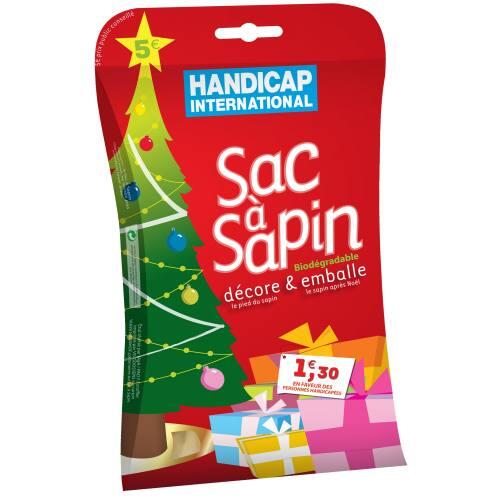 Sapin Handicap International Sac Poubelle Sapin Sac à Sapin De