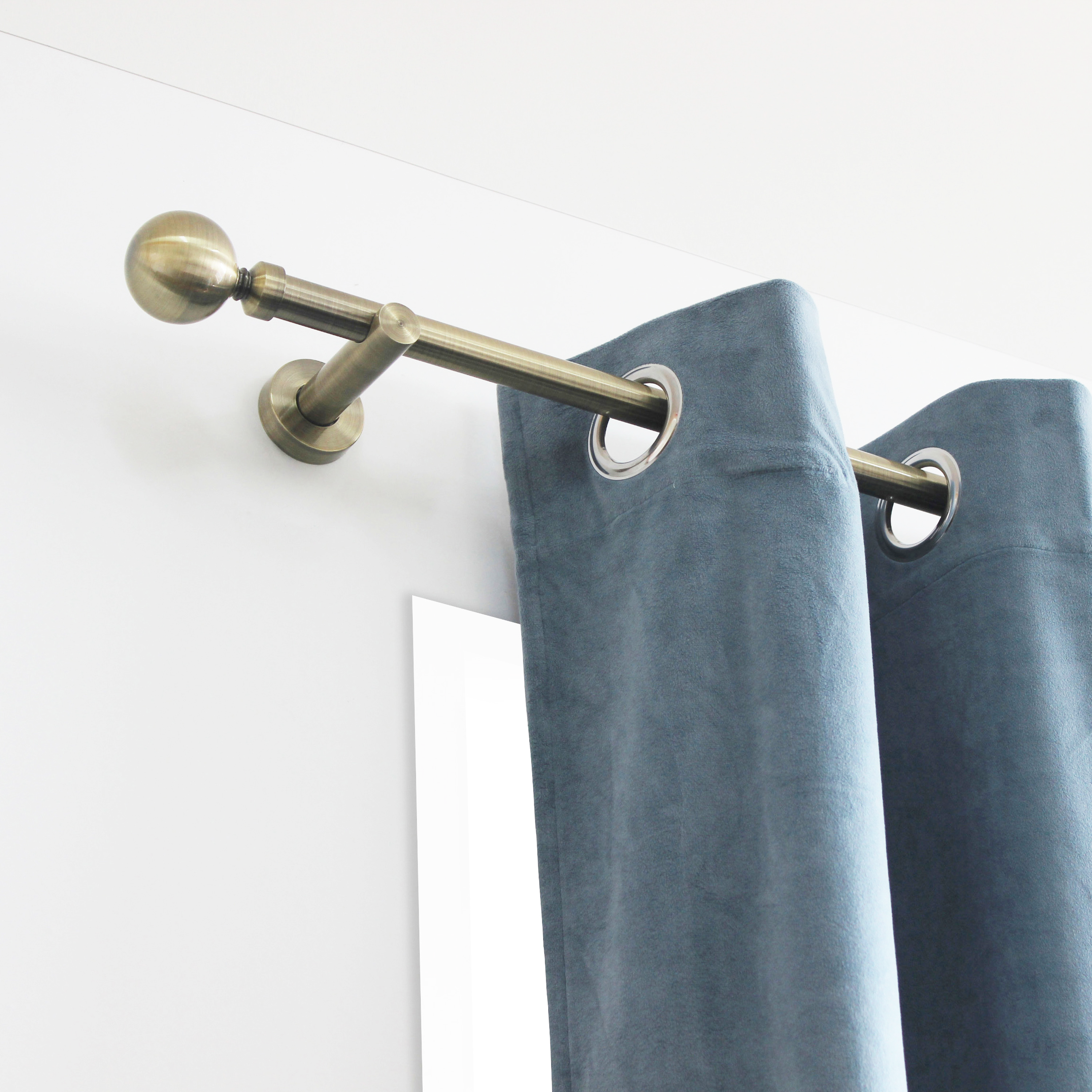 2 suportes INSPIRE EASYFIX PAREDE D20CM 7.5CM BRONZE - 2