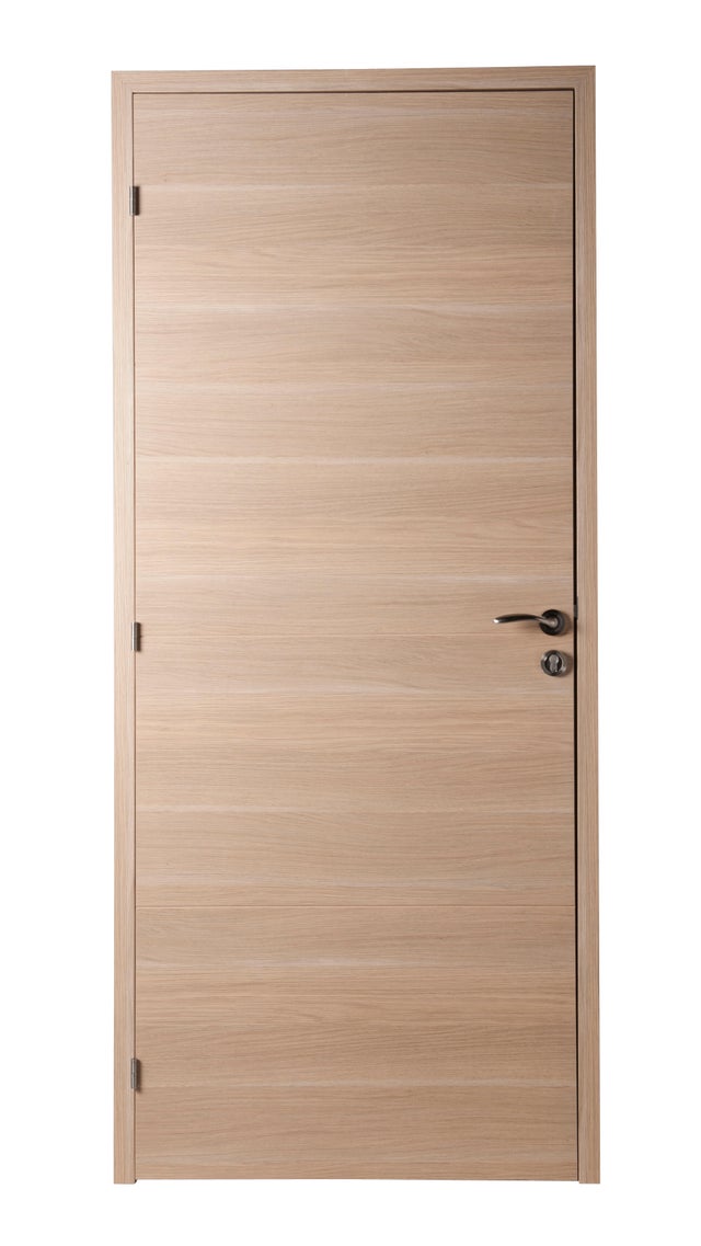 Bloc-porte MDF Madrid 2 H.204 x l.73 cm, poussant gauche