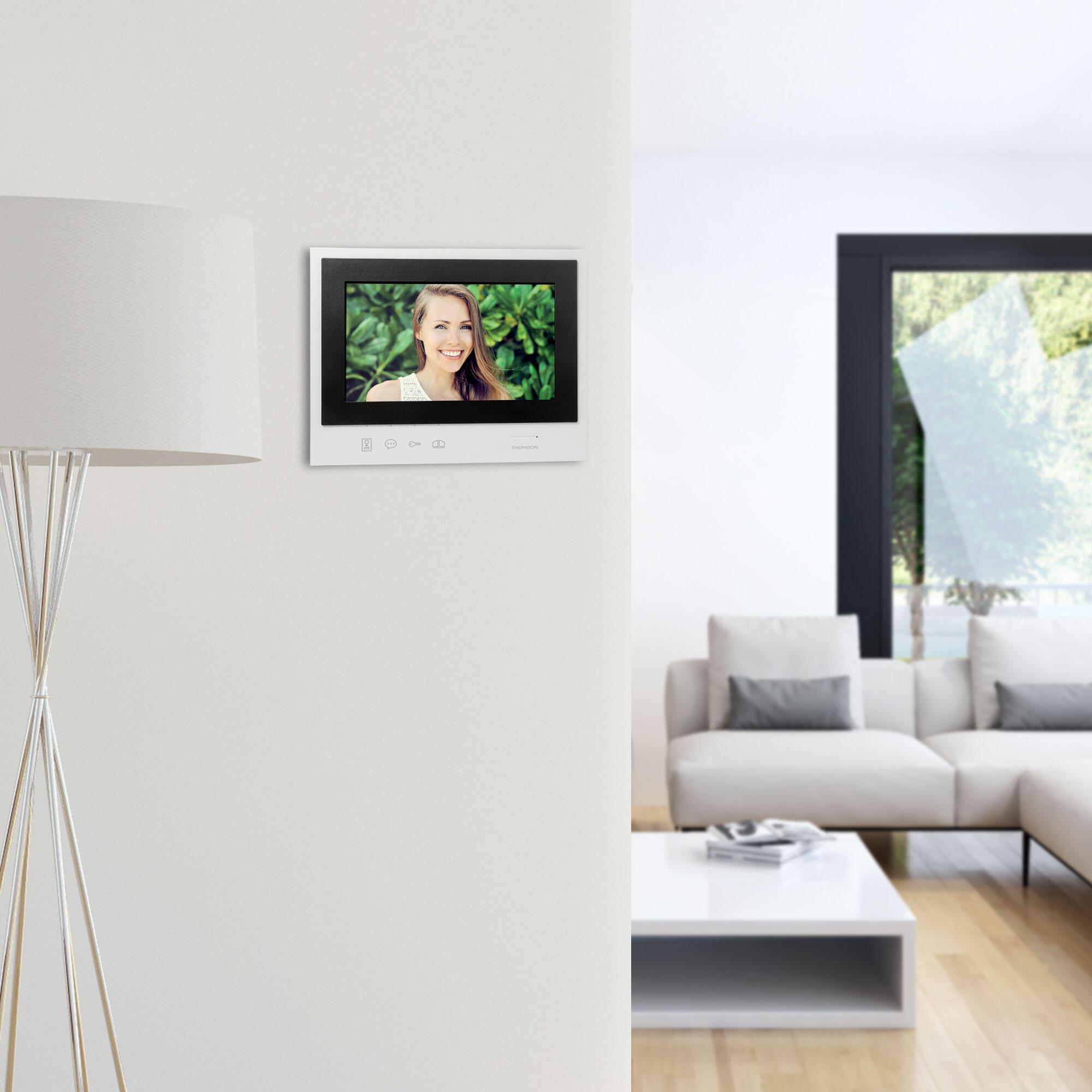 Visiophone THOMSON 2 fils  v2 smart en saillie - 2
