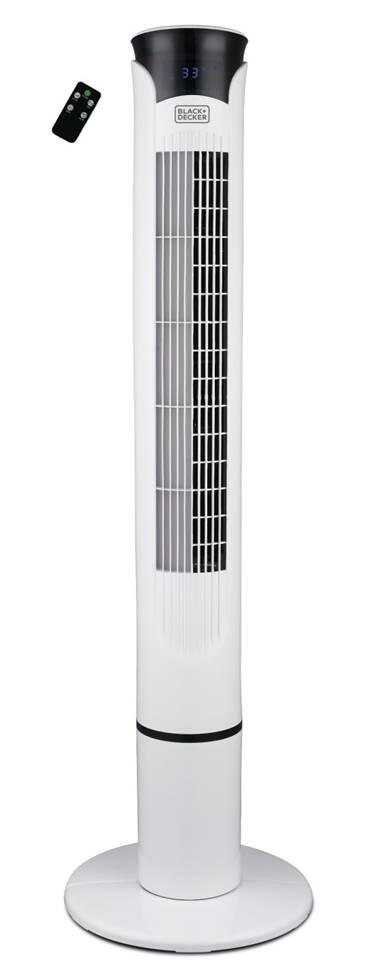 Colonne d'air sur pied, BLACK&DECKER Bxeft49e D 15.5 cm 45 W