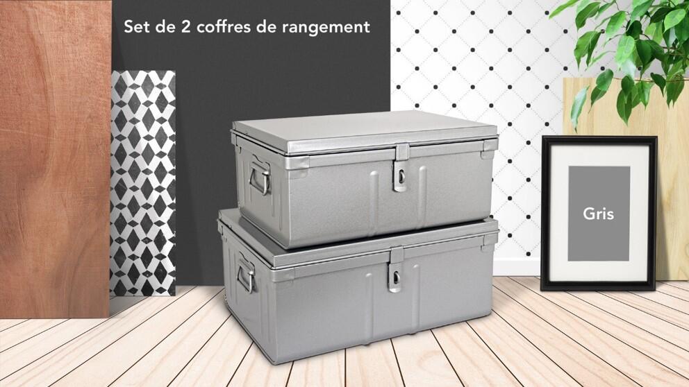 Lot de 2 cantines Fun SNOR en métal, 50 et 55 cm - 9