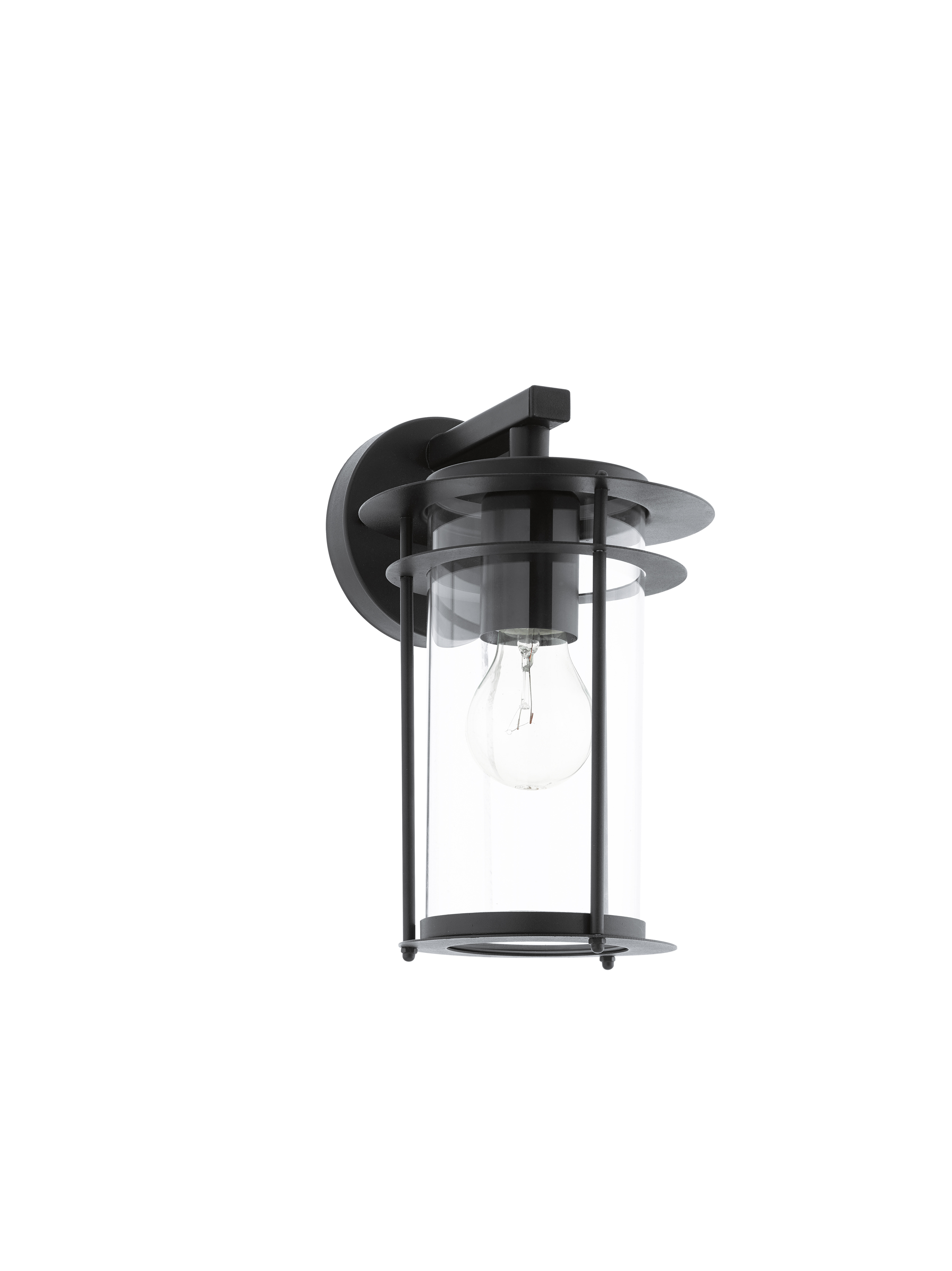 Applique moderno da esterno Valdeo nero resistente all'acqua IP44 E27 EGLO - 4