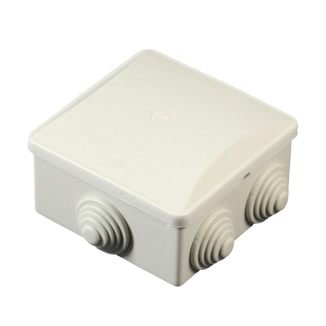 Cassetta di derivazione a parete  H 40 x L 80 x P 80 mm c/passacavi