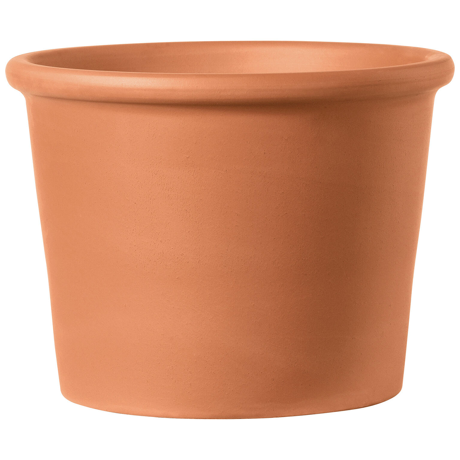 Pot De Fleur PEPIA 40 Cm - Terre Cuite Recyclée, Idéal Intérieur/extérieur