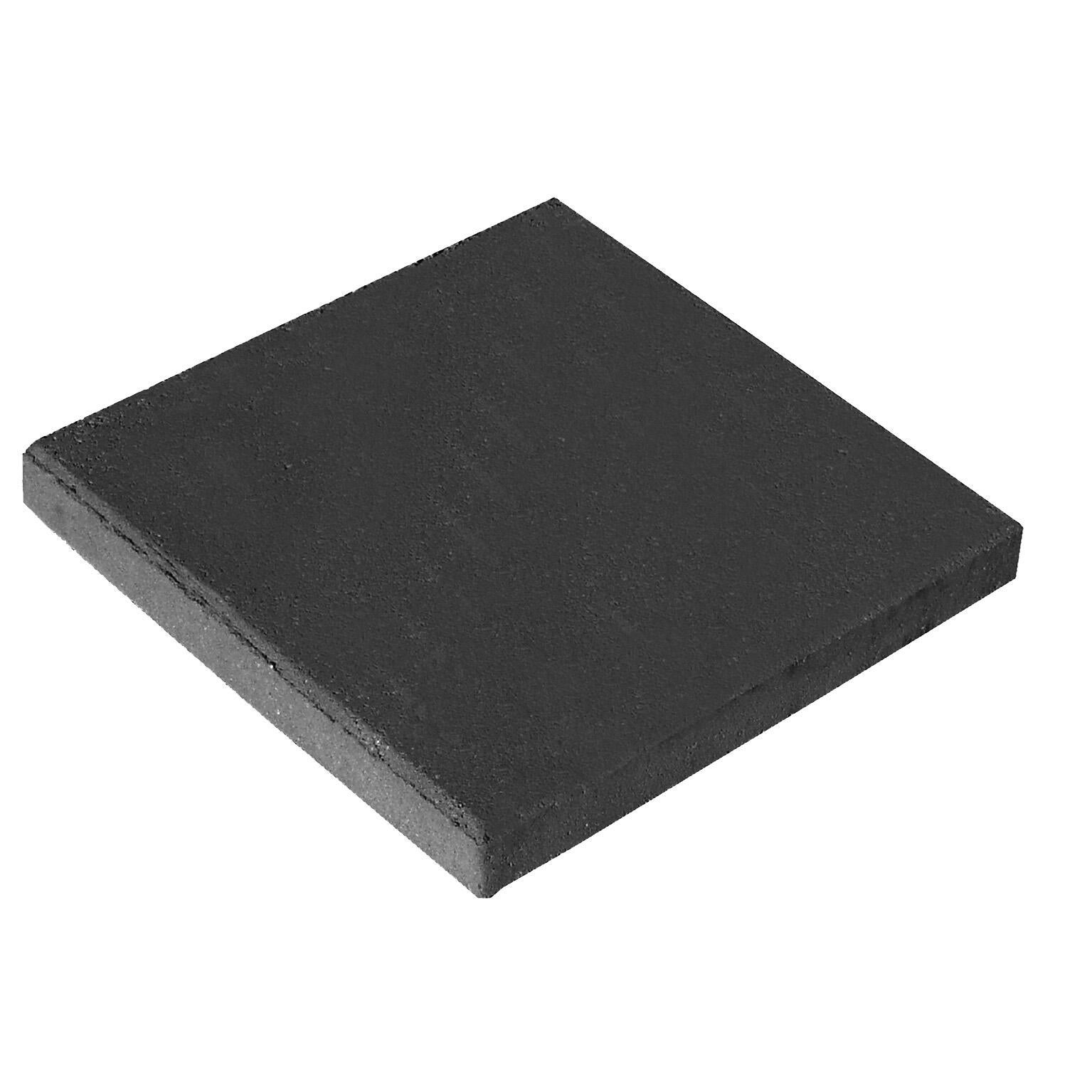 Chapeau Chapeau anthracite 40x40 ép. 4,5 cm lisse gris, H.4.5 x l.40 x P.40 cm - 2