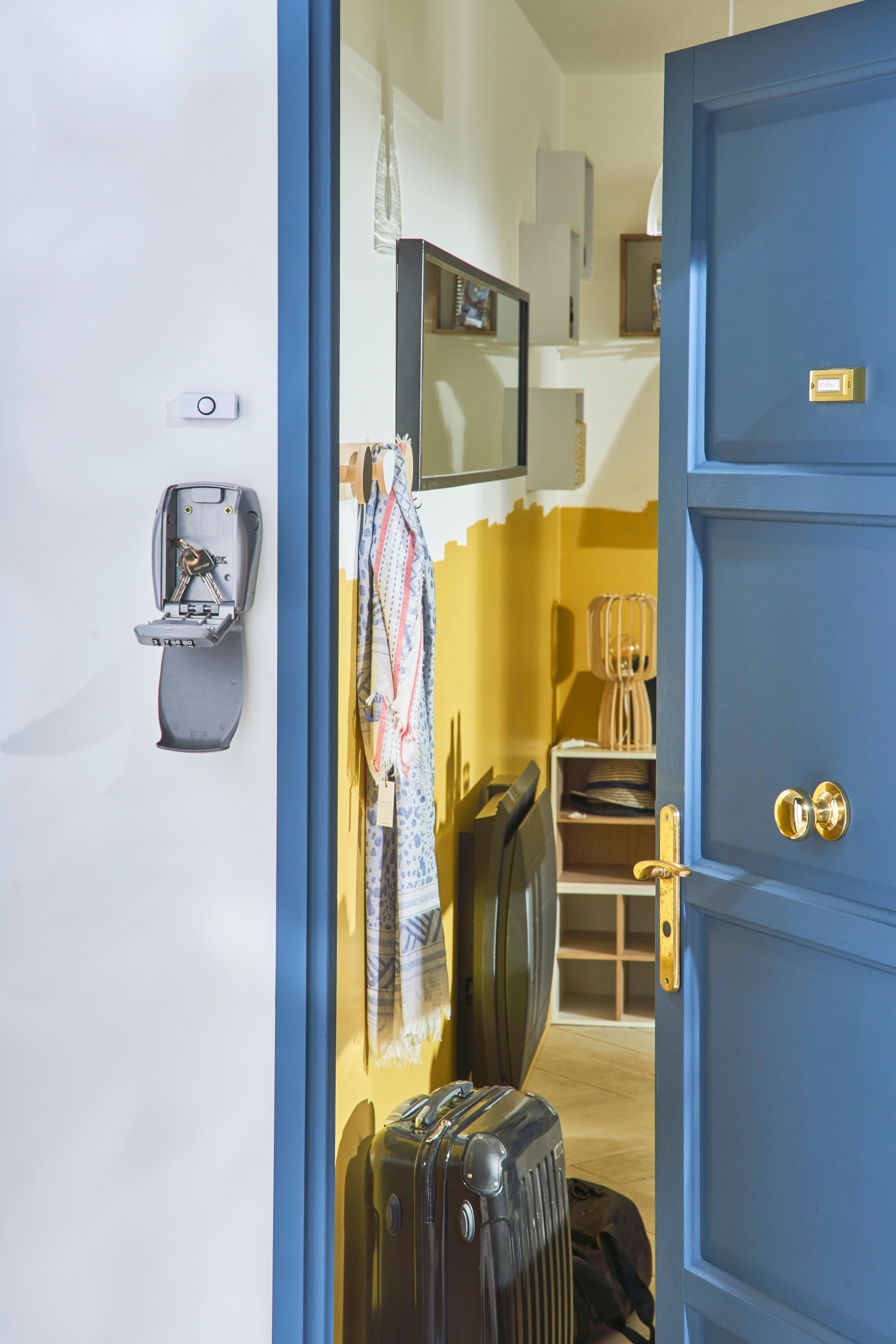 Mini-chaveiro de segurança com combinação Master Lock 5415EURD - 12