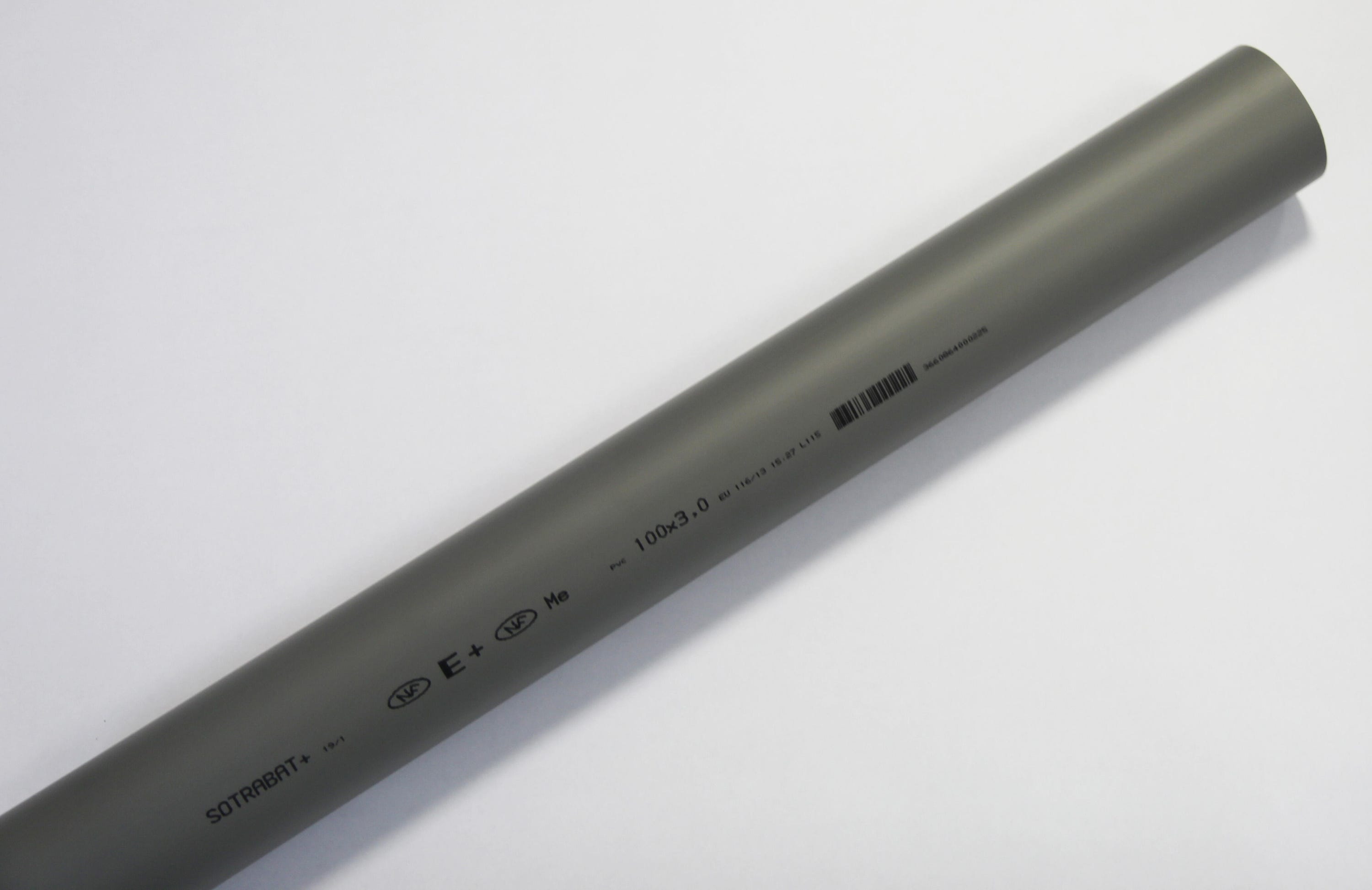 Pvc Me Tube PVC NFE ME, Diam.80 mm L.1 m | Leroy Merlin
