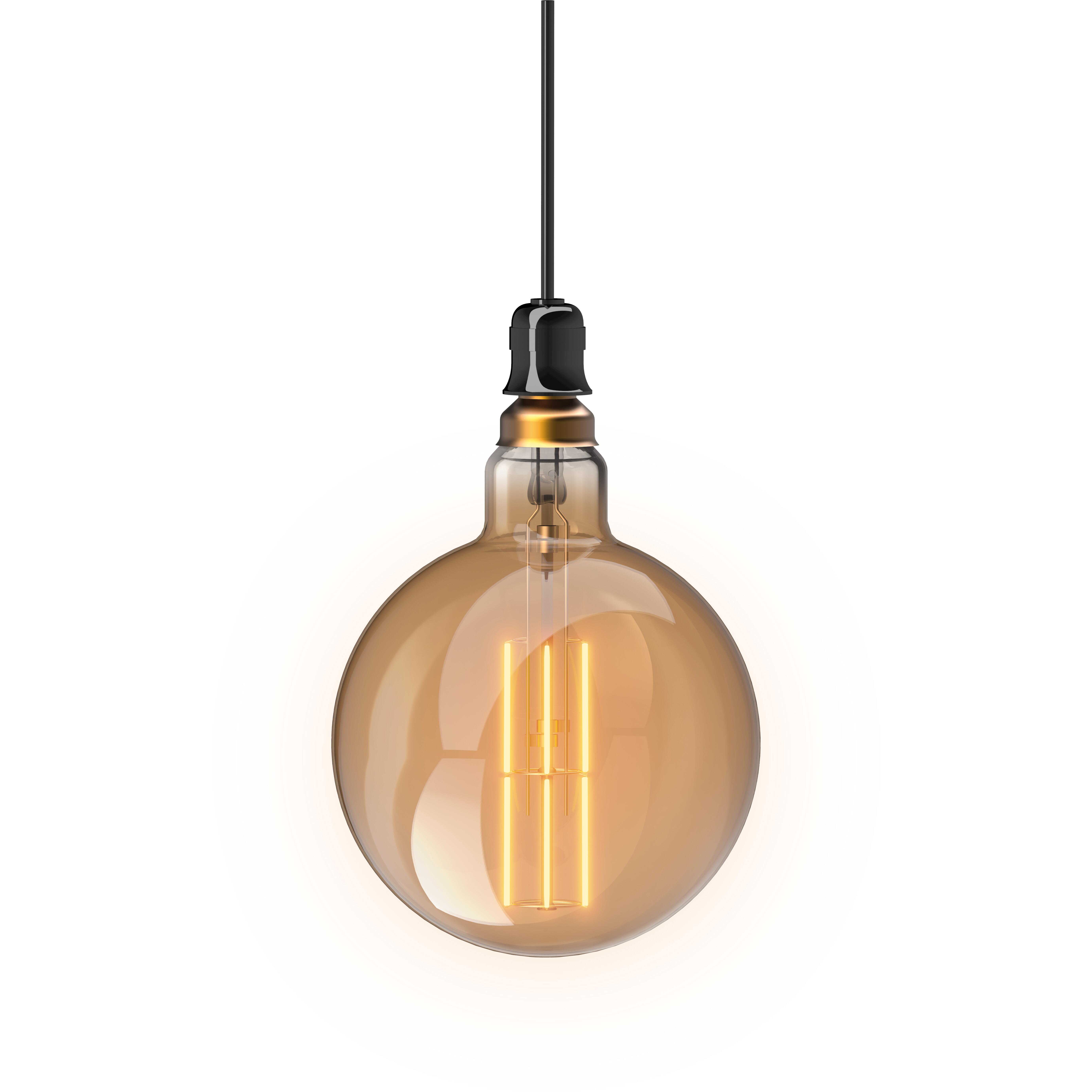 Lot De 10 Ampoules Décoratives E27 15W - Rouge, Dimmable, Forme Boule, Marque Merkur
