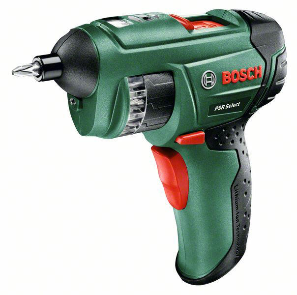 Visseuse sans fil BOSCH PSR Select 3.6 V 1,5 Ah + 10 accessoires