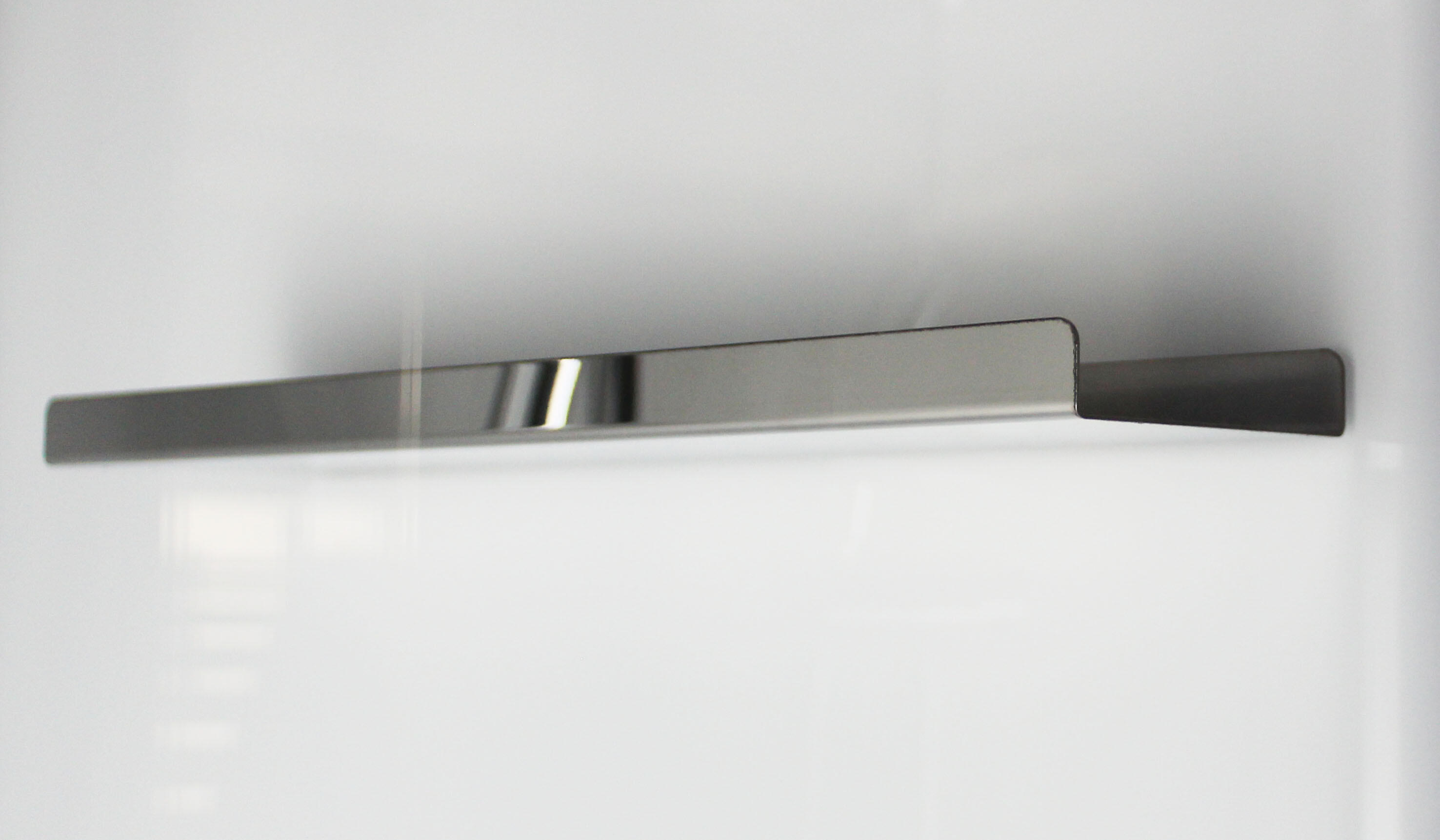 Cabine de douche ¼ de cercle, 90x90cm, noire, verre transparent 5mm, LYS - 7