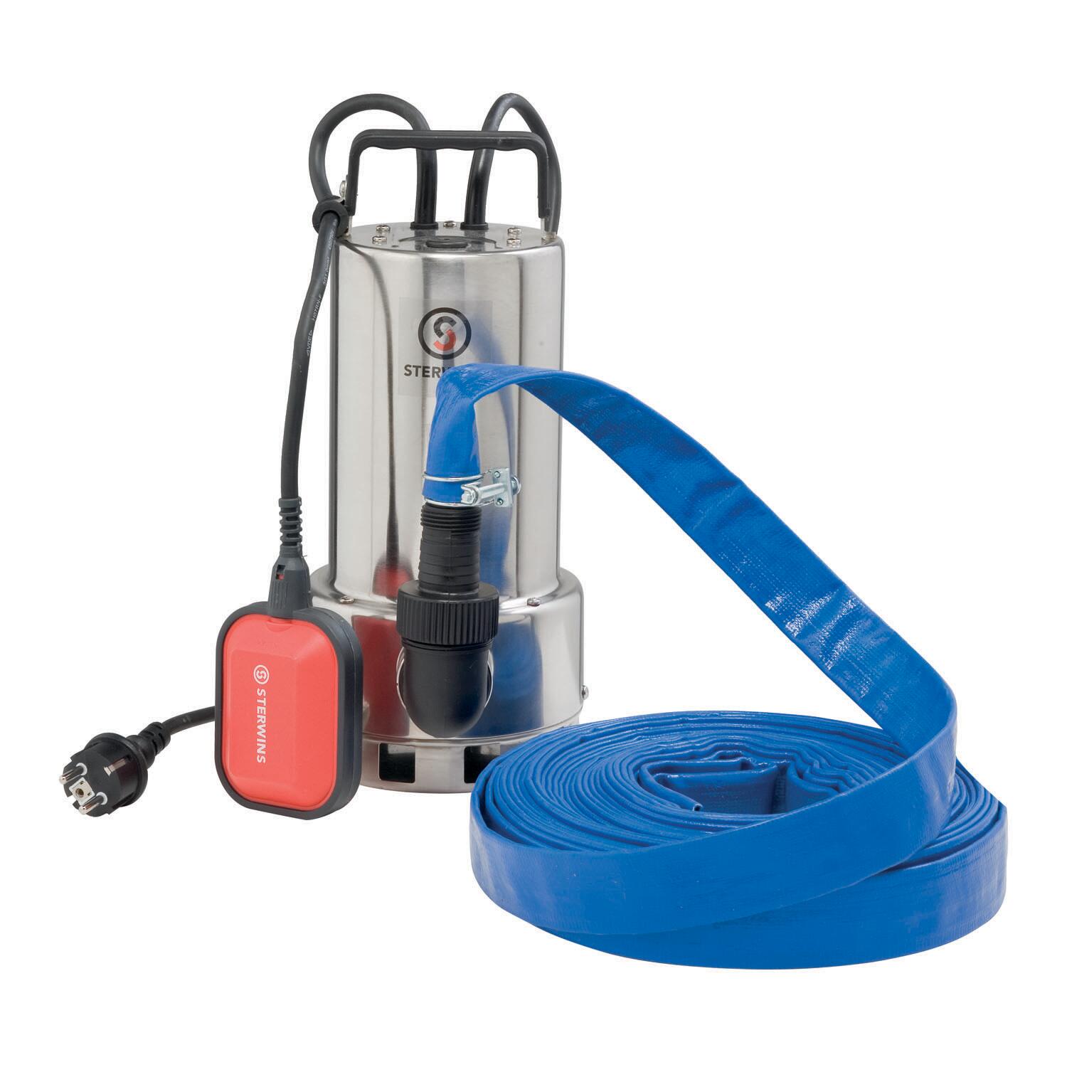 Pompe d'évacuation eau chargée STERWINS 1000 dw-4 18000 l/h - 4