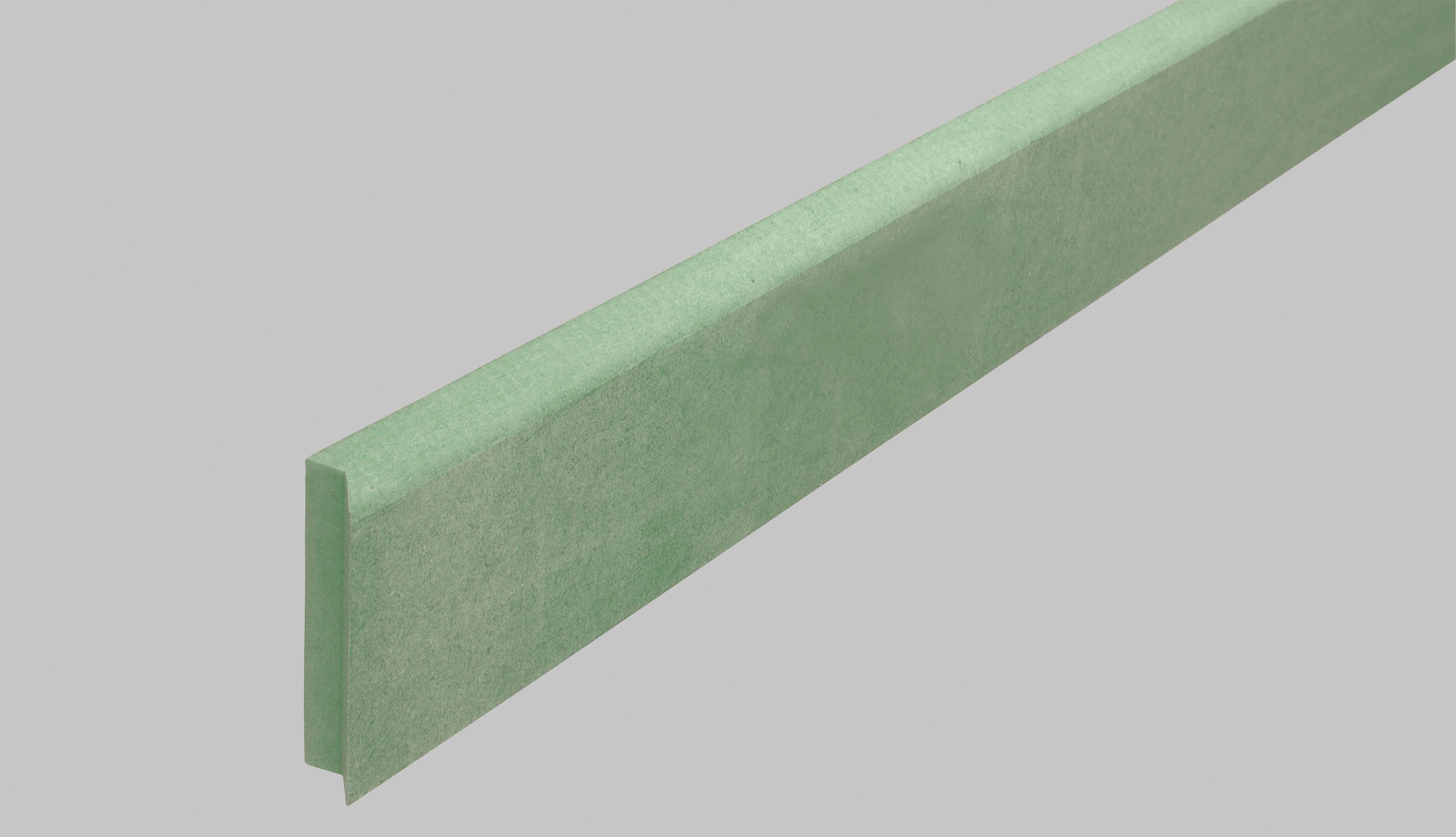 Plinthe médium (MDF) réversible hydrofuge, 9 x 68 mm, L.2.44 m - 4