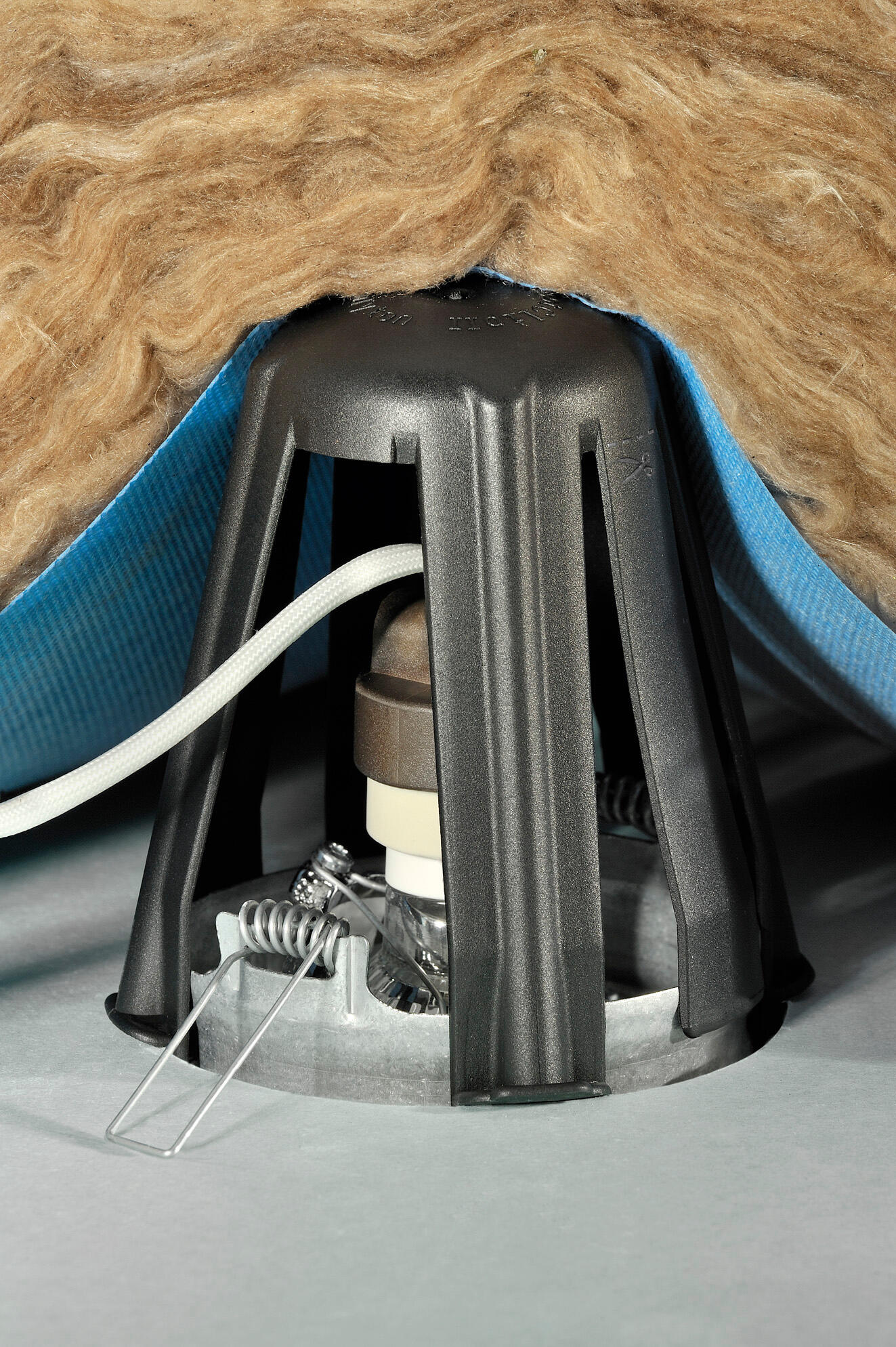 Lot de 3 cloches de protection pour spot à encastrer Spotclip II noir - 3