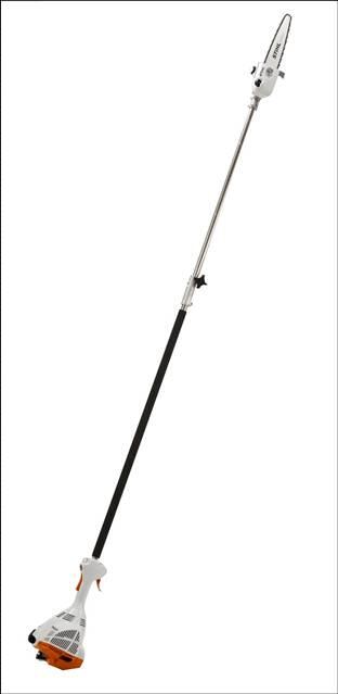 Elagueuse sur perche à essence STIHL Ht 56 c-e 27.2 cm³, guide de 25 cm