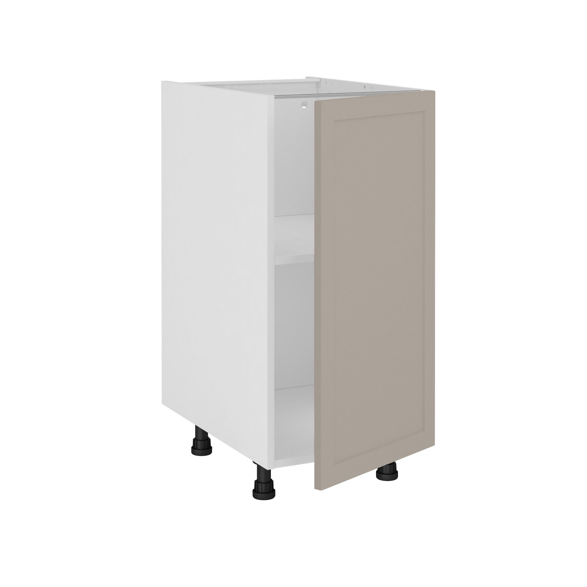 Szafka kuchenna stojąca kompletna Newport 40 cm taupe Delinia iD