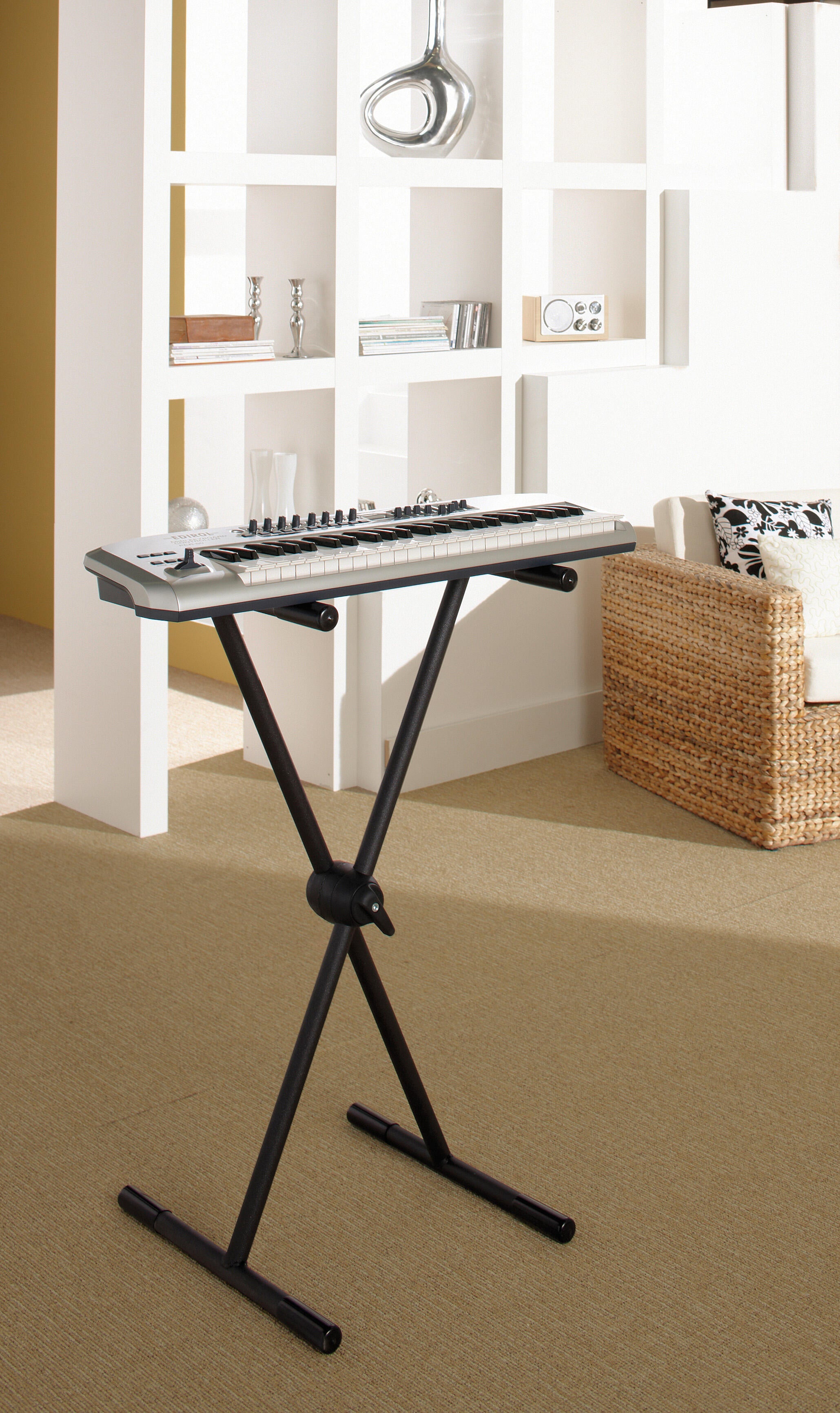 Monotréteau acier français anthracite Max RODET, H.103 x l.50 cm - 3