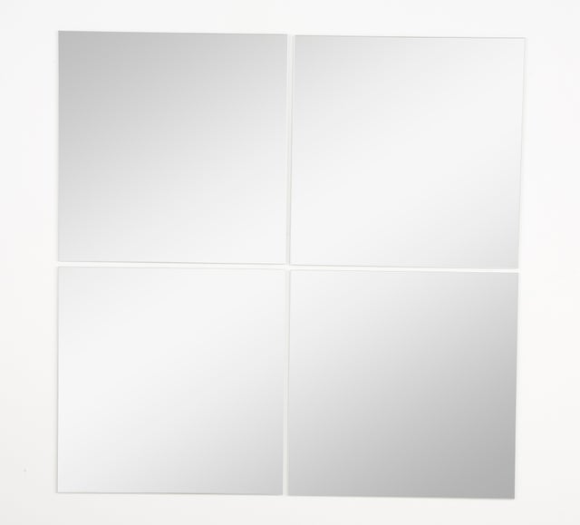 SET 4 MIROIR CARRES 30x30 CM