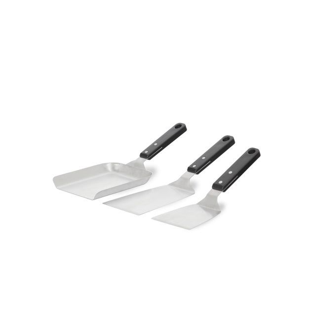 Kit de 3 spatules en inox LE MARQUIER pour barbecue