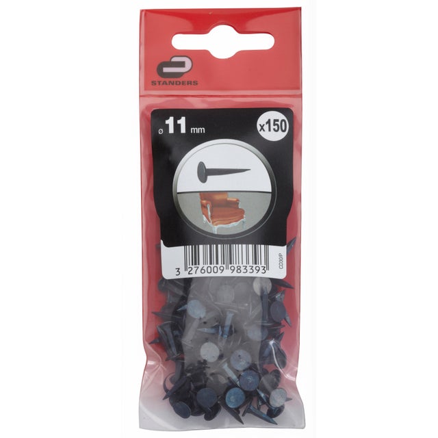 Clou Tapissier SOURCING MAP 40Pcs 18mmx50mm Plat Tête Meuble Clous