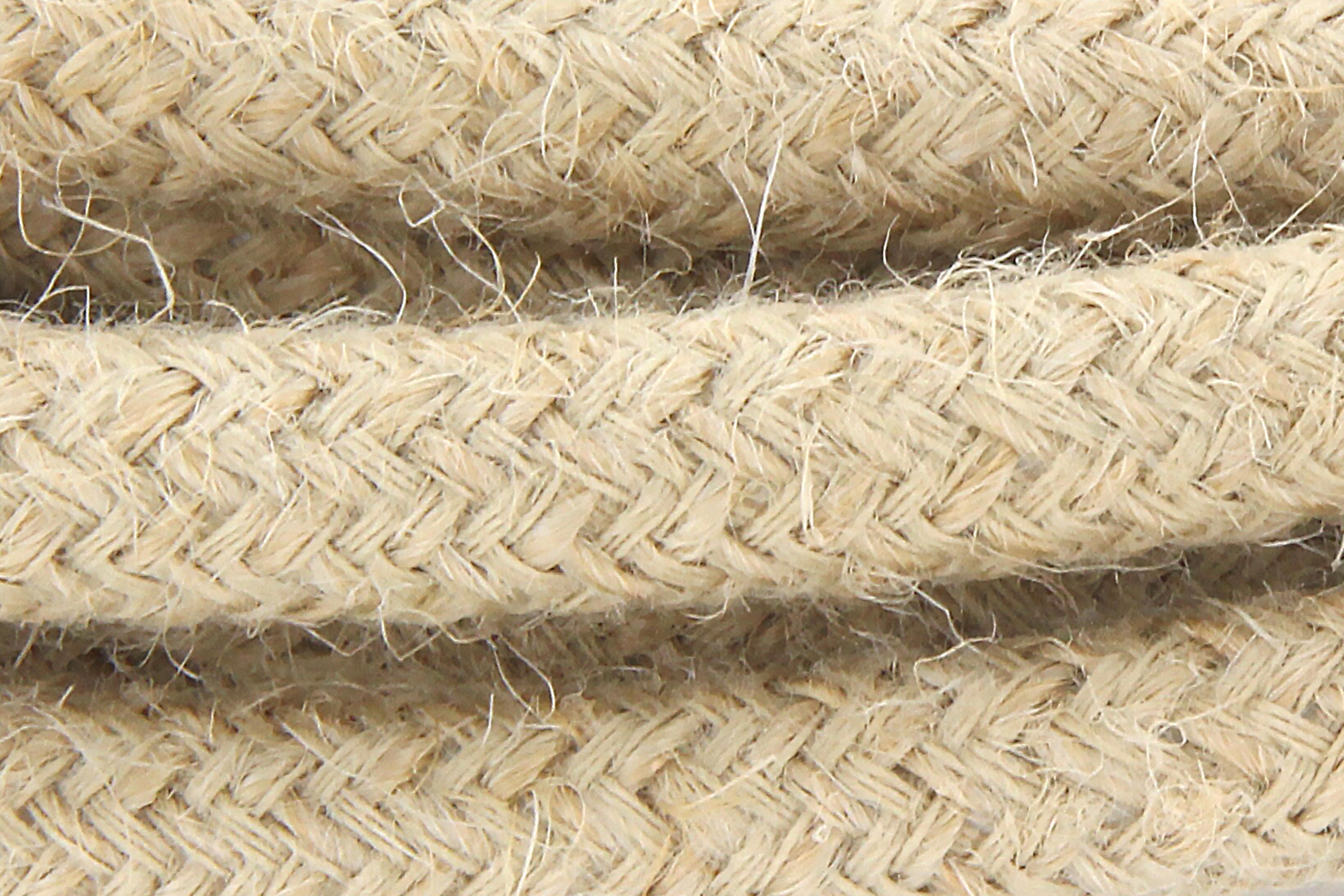Cable textile jute HO3VV-F 2x0,75mm2 3m CHACON - 6