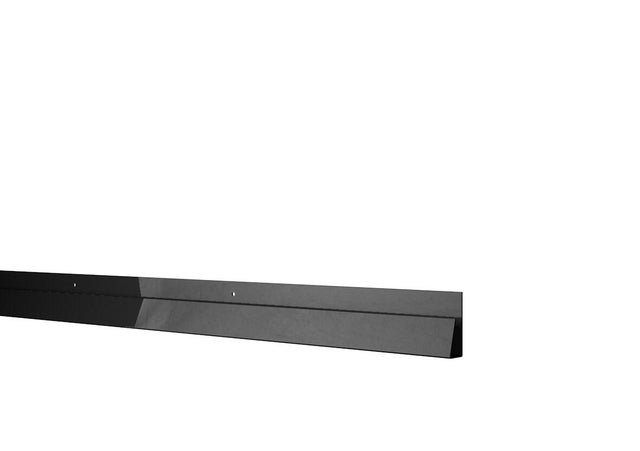 Profil de toiture noir pvc L.3 m