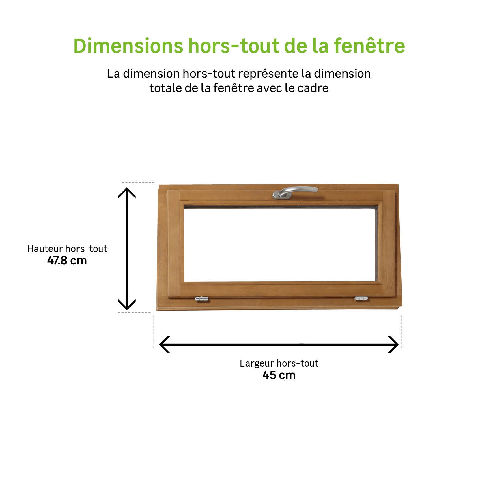 Abattant bois Essentiel H.45xl.40cm   - 4