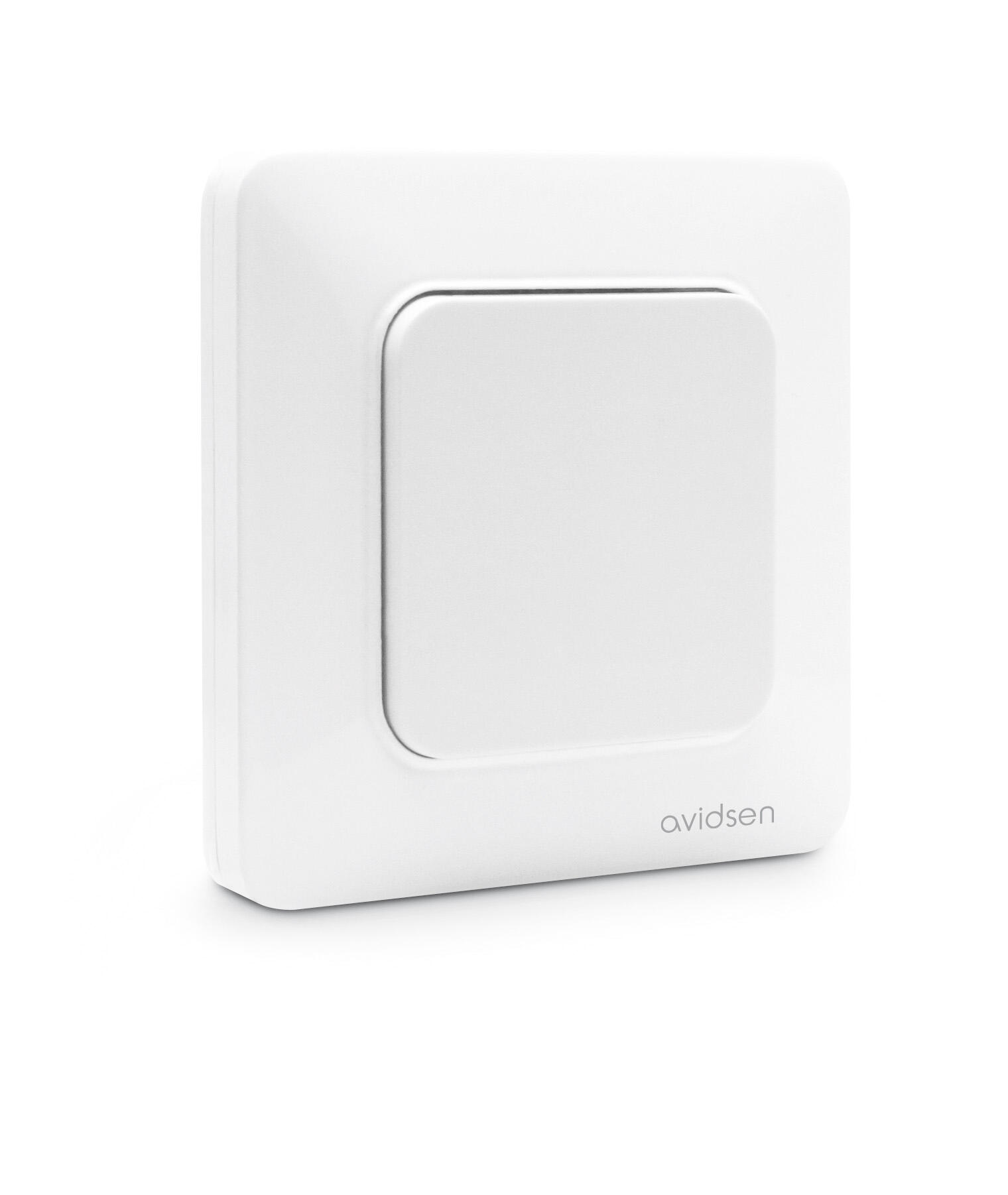 NodOn - Module Multifonction EnOcean, 1 Canal Contact Sec, 1x10A, Installation Possible Au Tableau électrique, Chaudière, Porte De Garage, Chauffe-eau, Compatible Jeedom, Eedomus, MyUbiwizz