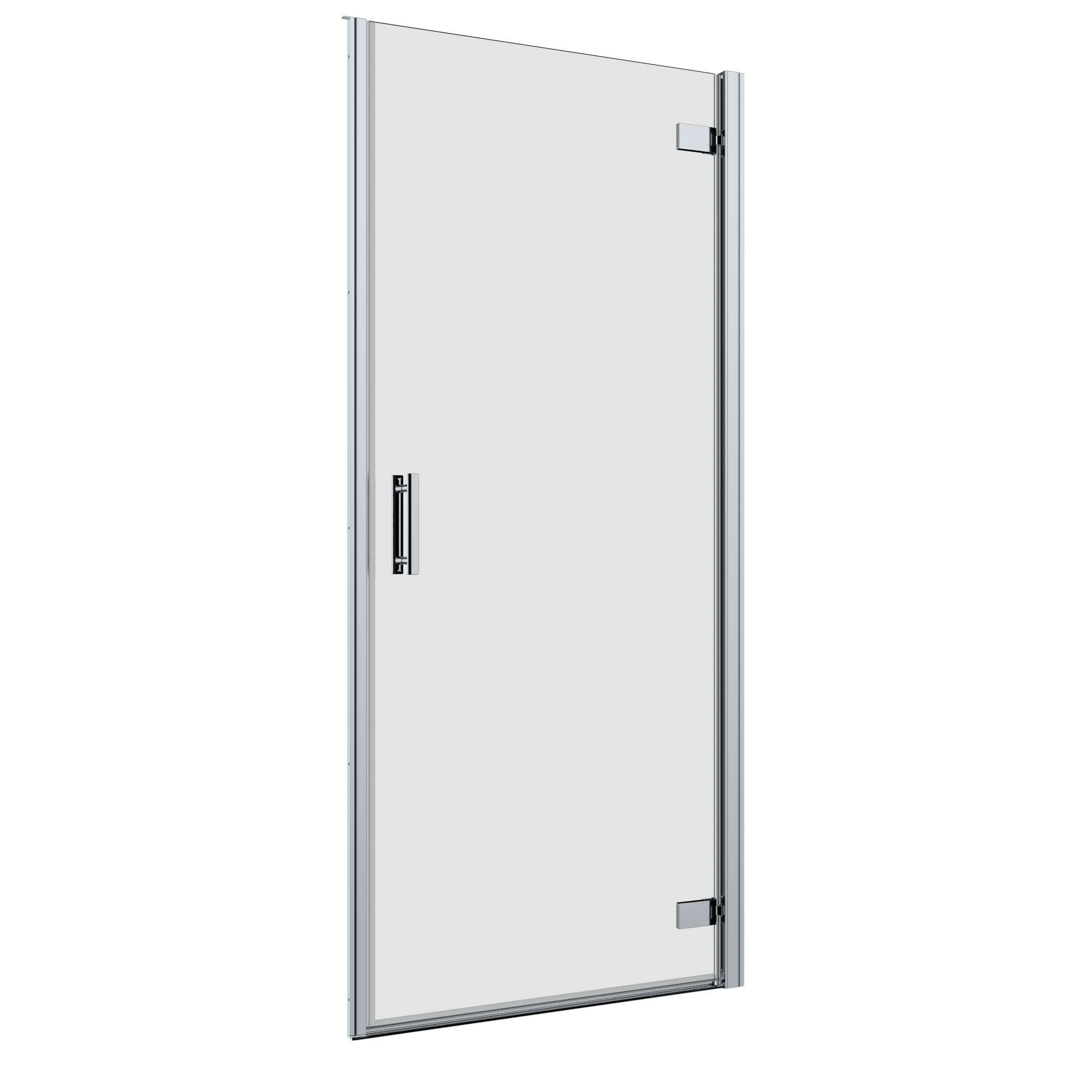 Porte de douche pivotante produit sans finition 90 cm, Delia - 2