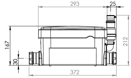 Pompe de relevage SFA Sanipompe douche - 3