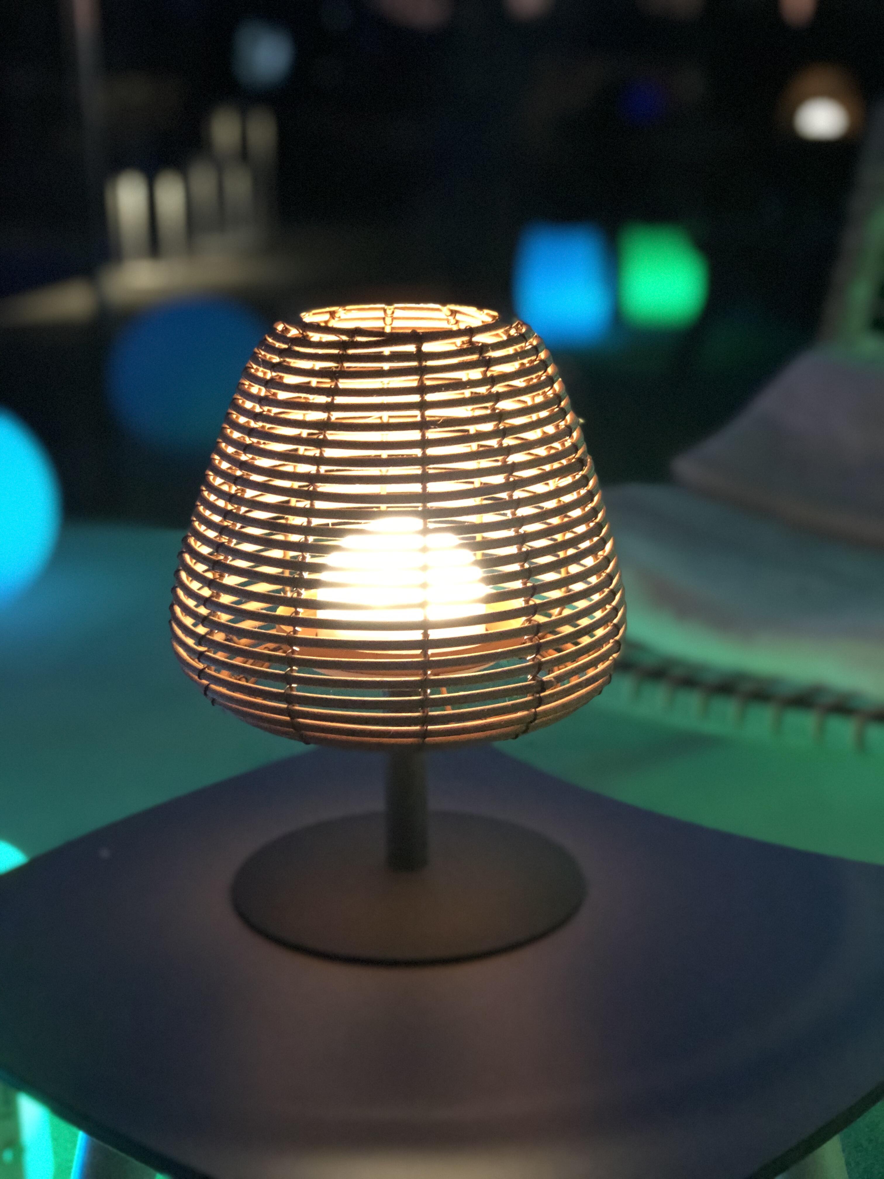 Lampada da esterno senza fili Boheme marrone , luce bianco IP44 LUMISKY - 5