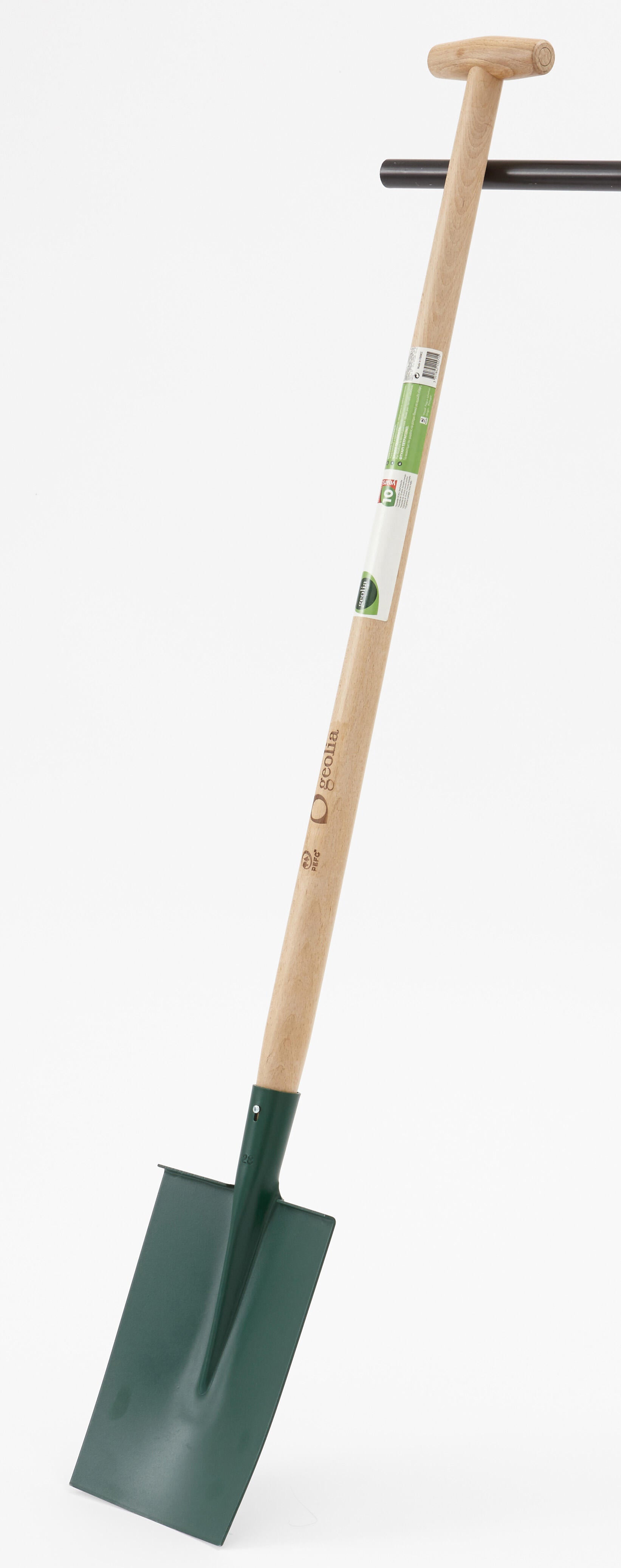 Palote rectangular geolia de acero y mango muleta