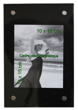 Cadre Photo Magnétique Pour Réfrigérateur (Lot De 15) - Aimant Photo 10x15 Cm - Support Photo Magnétique Pour Surfaces Métalliques - 5 Couleurs Différentes