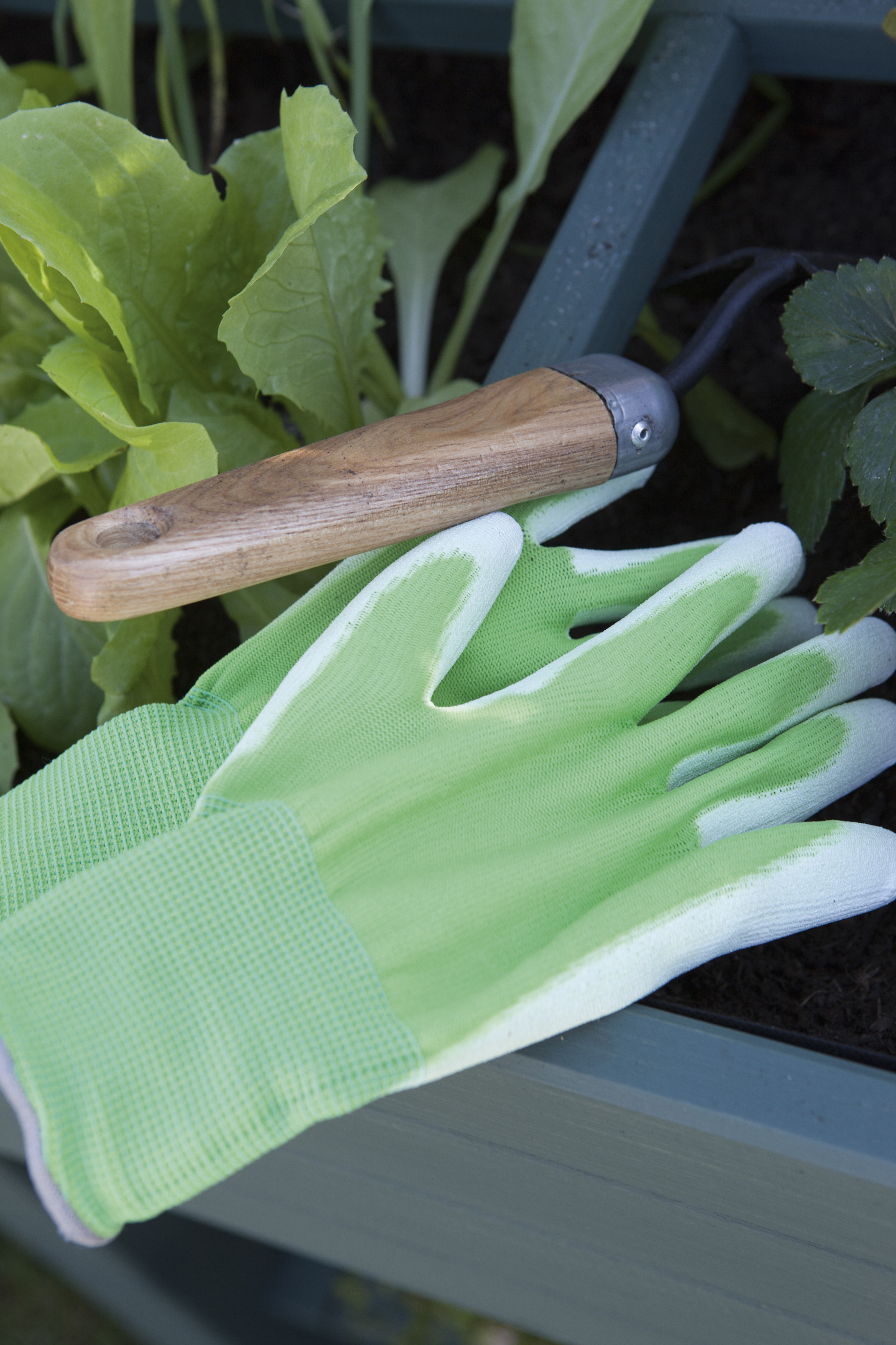 Paire de gants pour travaux de jardinage polyuréthane, T9 GEOLIA - 3