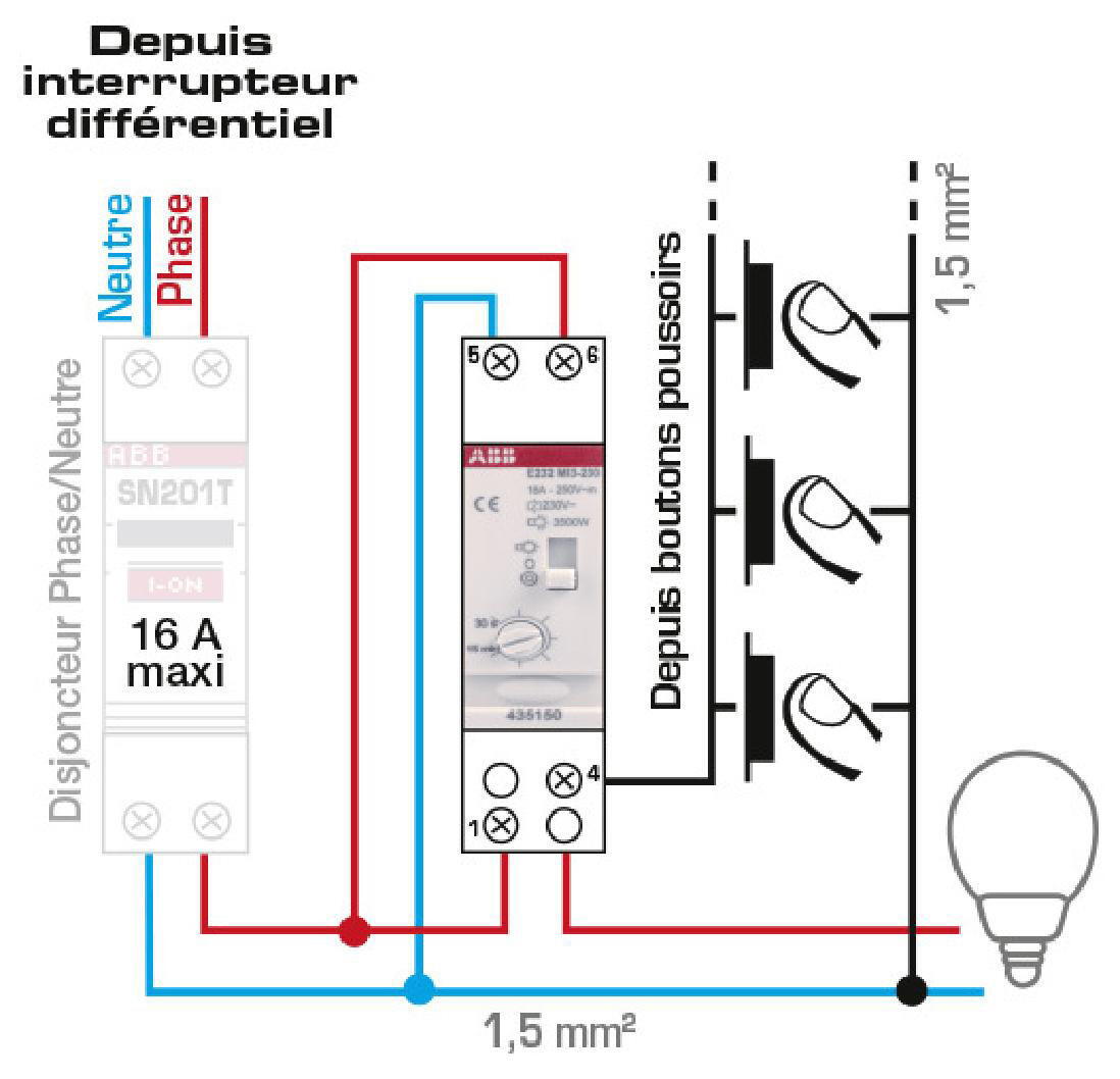 Minuteur module 16A ABB - 2