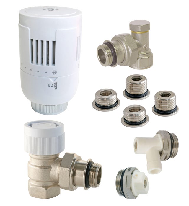 Kit thermostatique T303 équerre universel complet