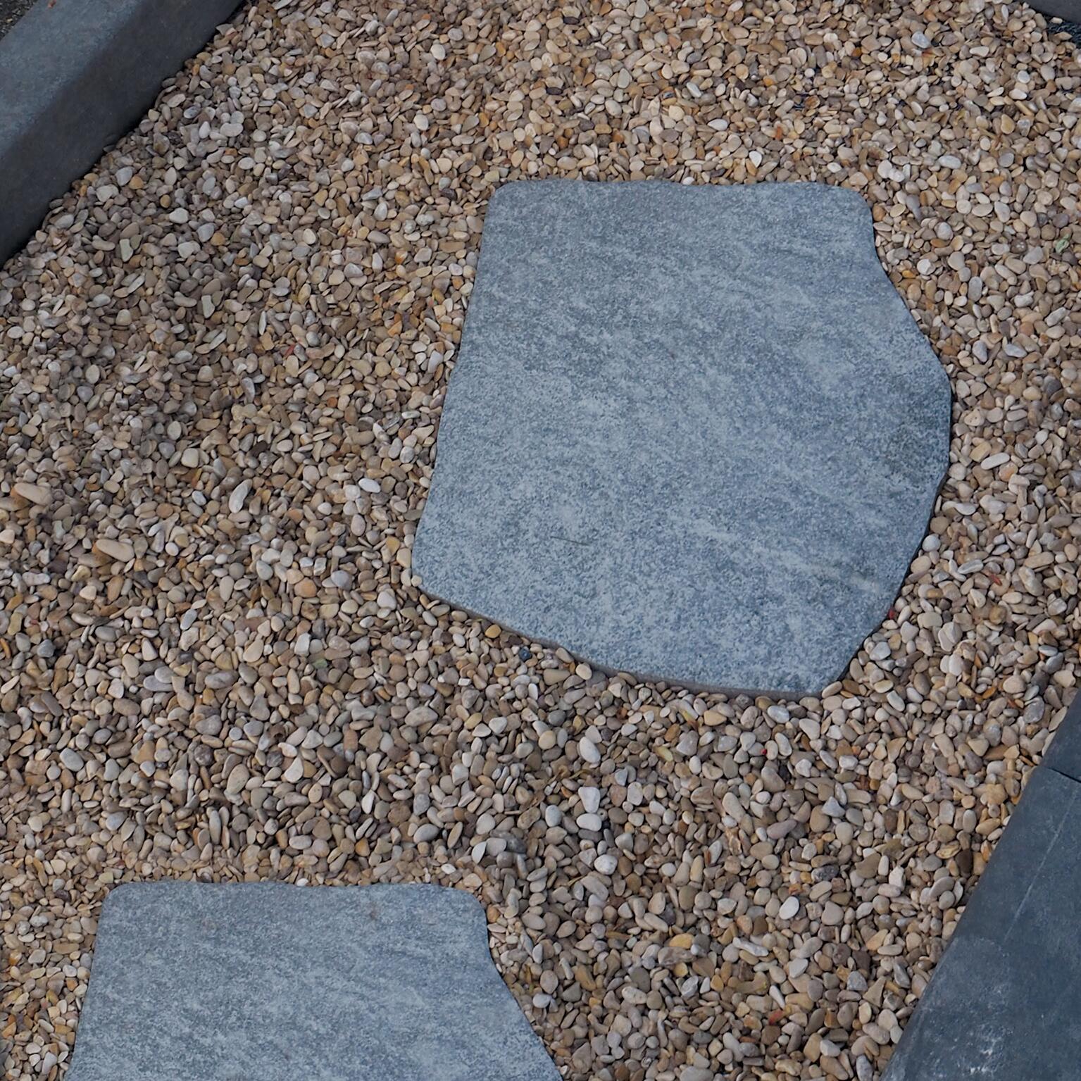 Lastra di cemento Grigioni in gres naturale grigio L 36 x L 42 cm, spessore 20 mm - 8