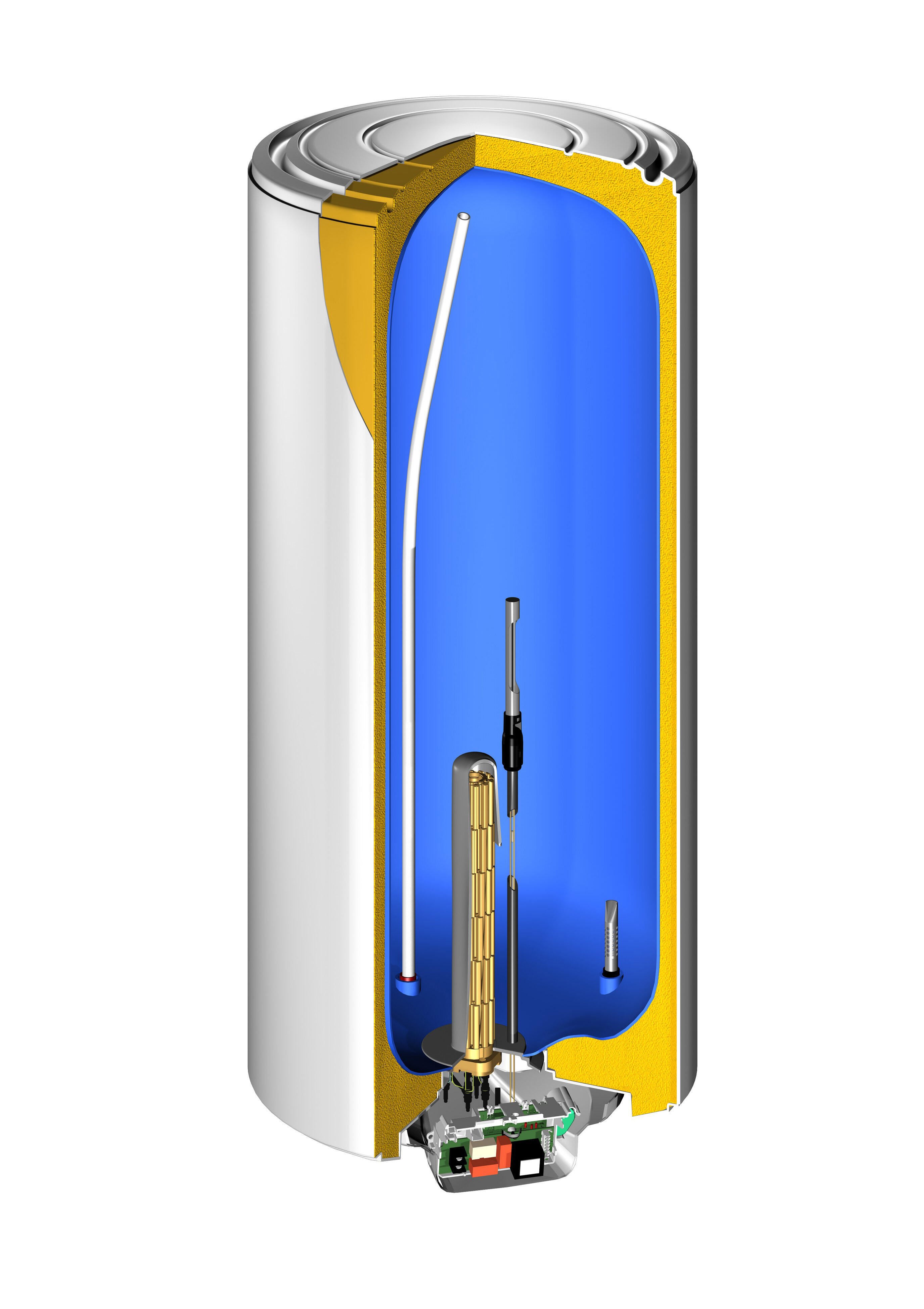 Chauffe-eau électrique vertical mural SAUTER Essentiel, 200 l - 5