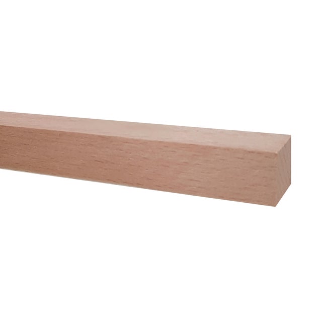 Planche Hêtre Massif Brut - 1370 X 45 X 20 Mm - Bois Pour Projets Créatifs
