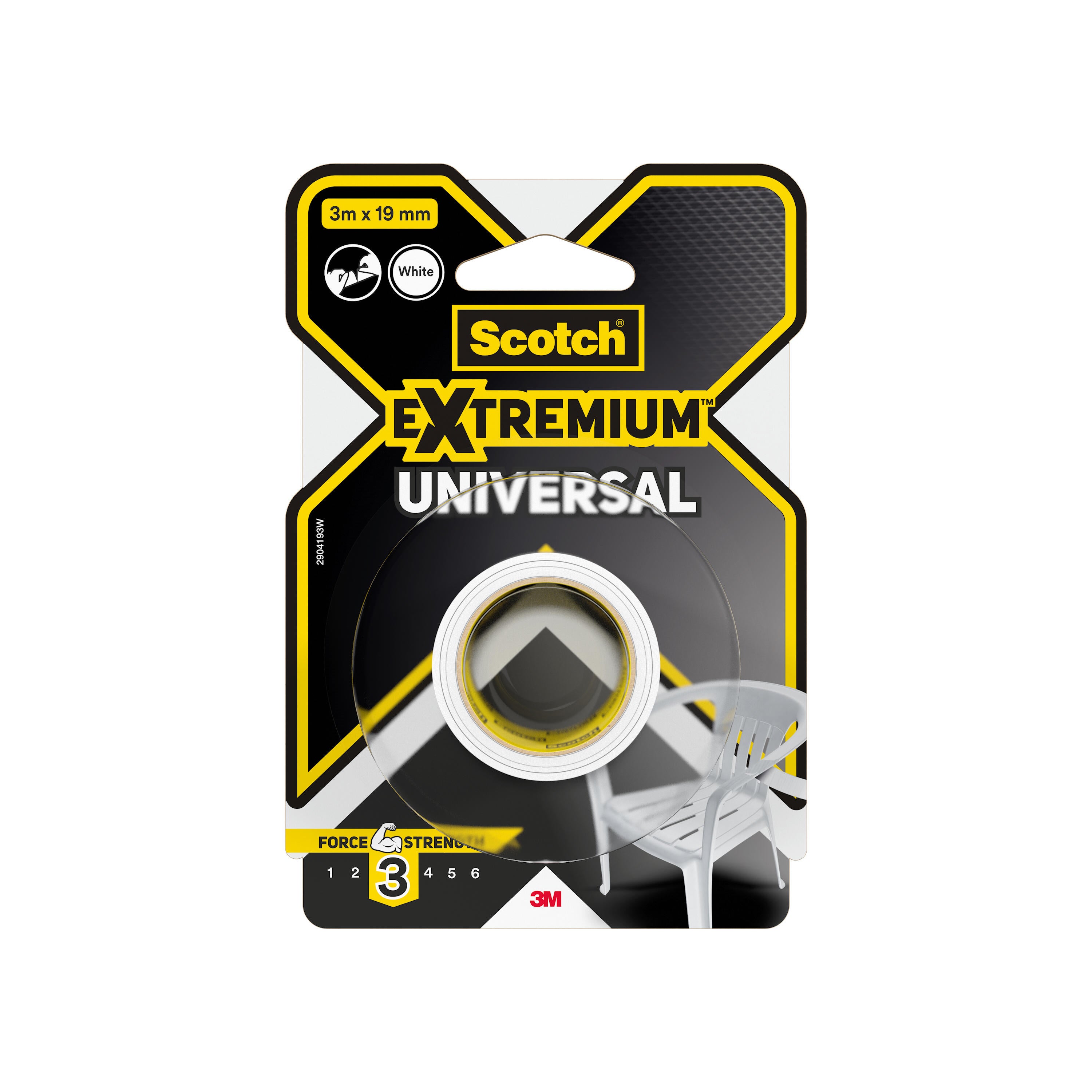 Adhésif de réparation Extremium SCOTCH L.3 m x l.19 mm blanc - 3